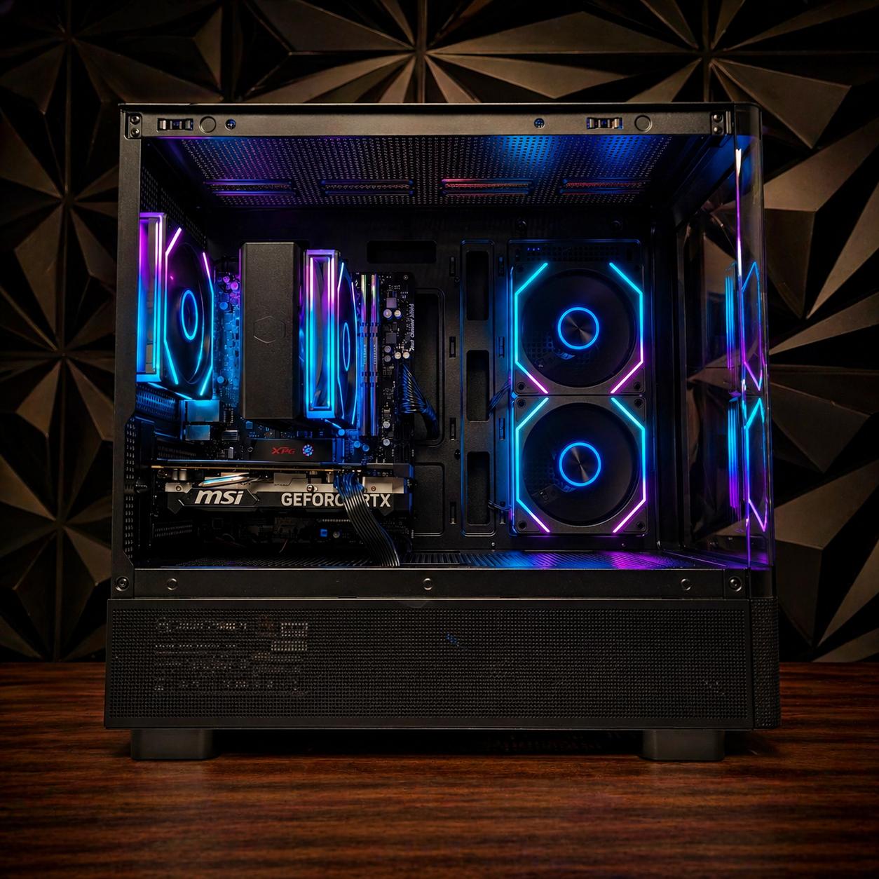 HIGH FPS ARGB Gaming PC - RTX 4060 - R5 3600 - 16GB 3200MHz - 512GB NVME - 600W GOLD PSU