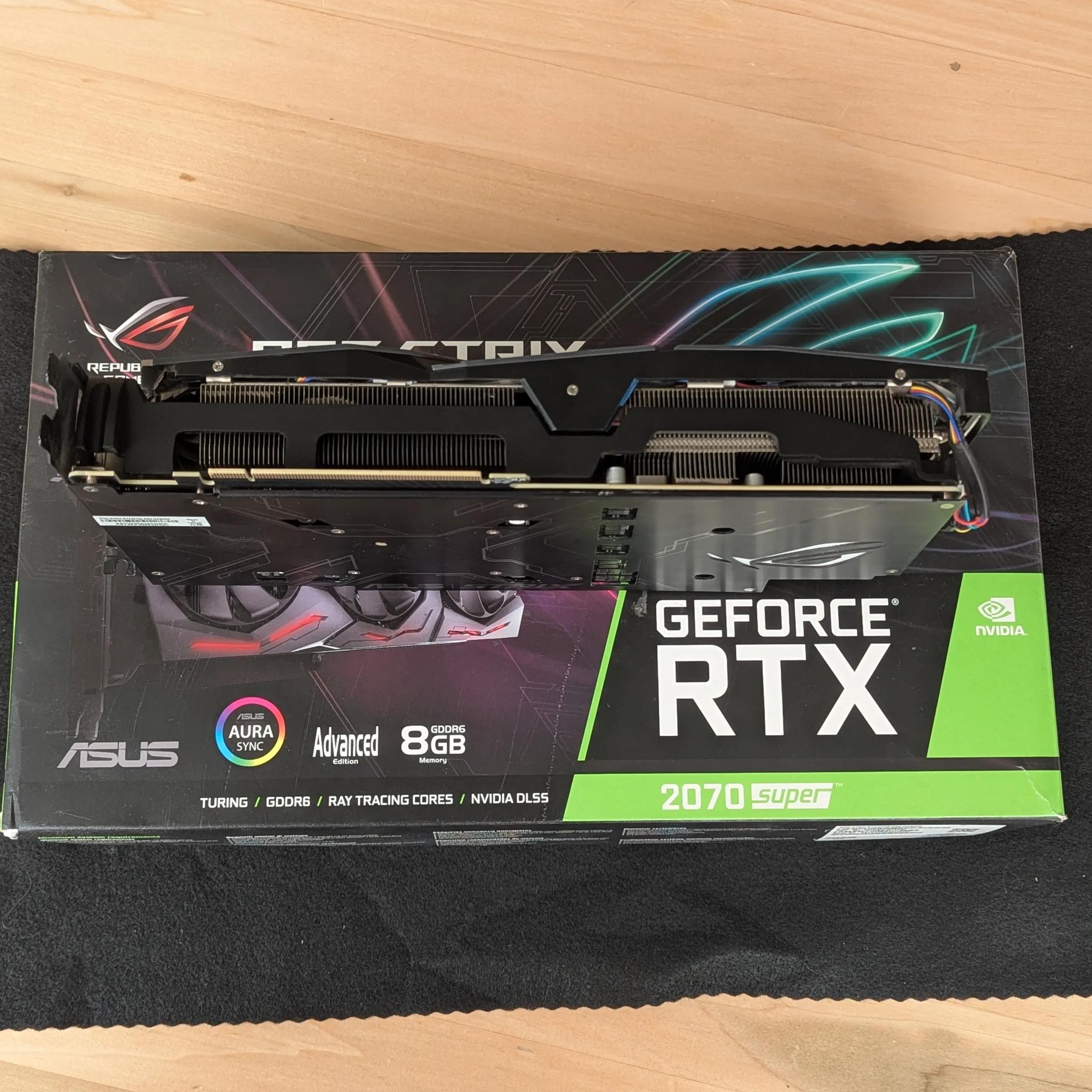 🔥 ASUS ROG Strix RTX 2070 Super – 1440p Gaming | Triple-Fan Power 🎮