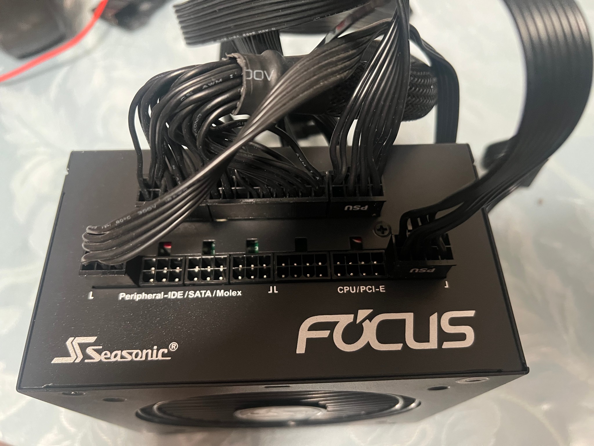 Seasonic FOCUS GX-650 650 Watt 80 Plus Gold  Fully Modular ATX Power Supply
