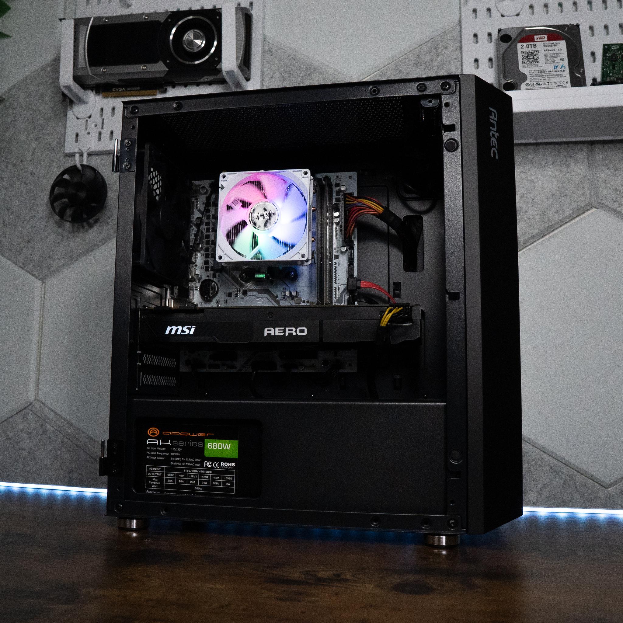🍬🌠 BUDGET - FORTNITE Ready GAMING PC | RYZEN 5 2600 | MSI GTX 1070Ti 8GB | 16GB DDR4 RAM | 1.25TB
