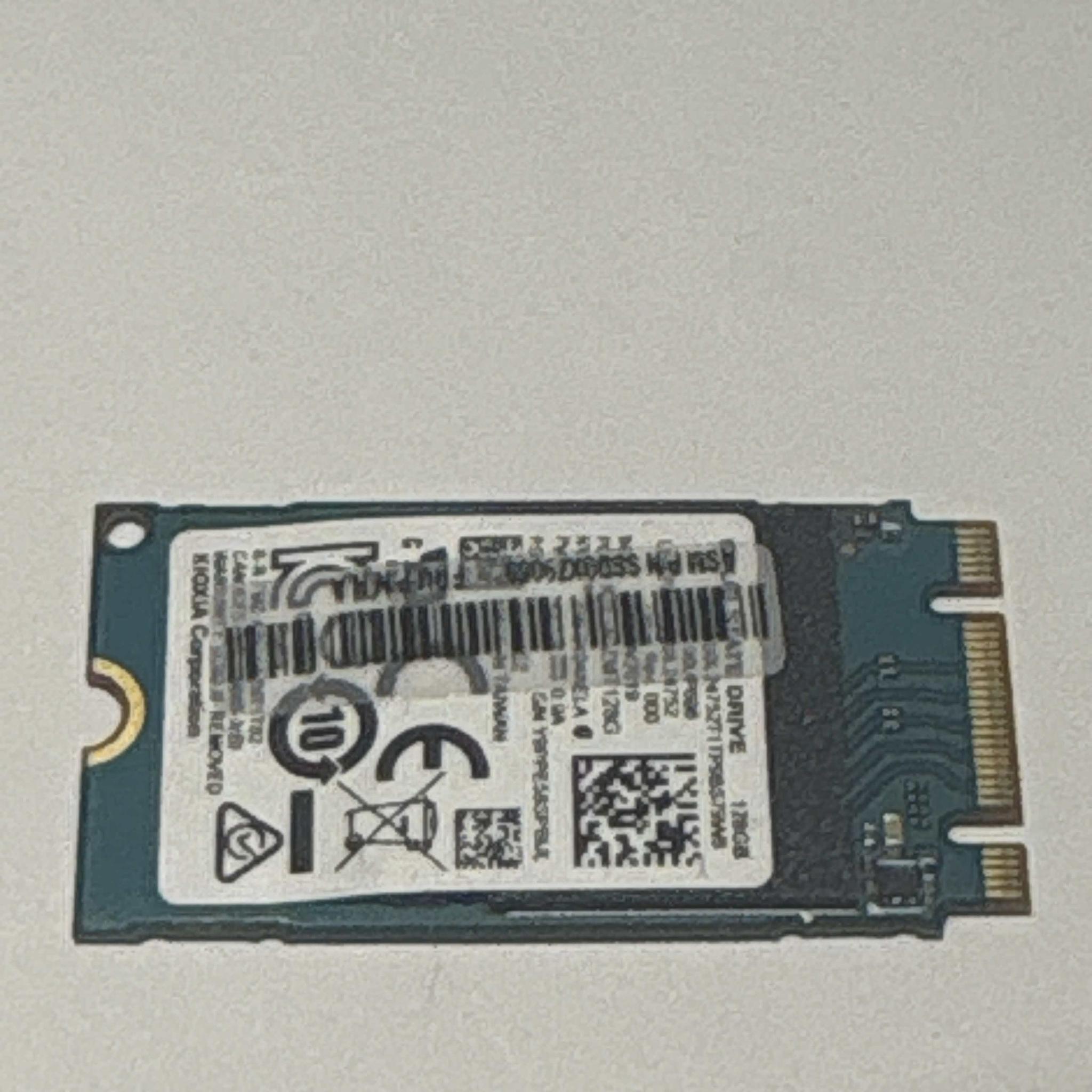 Toshiba 128GB NVMe SSD Tested Working 89% Health M.2