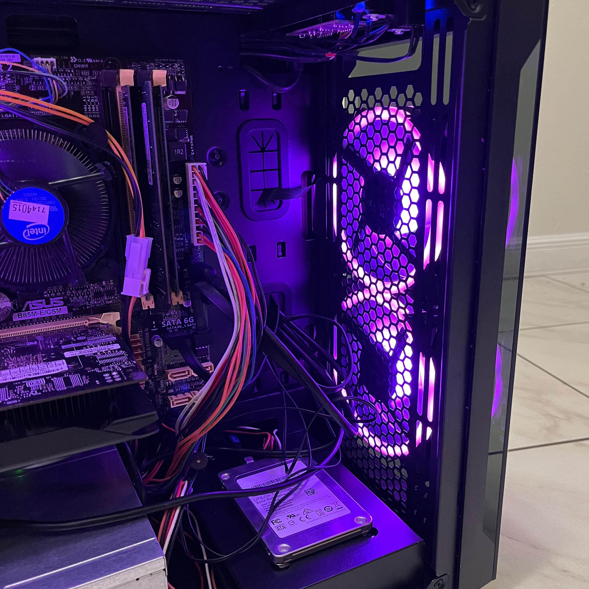 Super Budget Gaming PC - Intel i7-4790, NVIDIA GTX 750 Ti, 16GB RAM, 628GB Storage, w/ Wi-Fi & BT