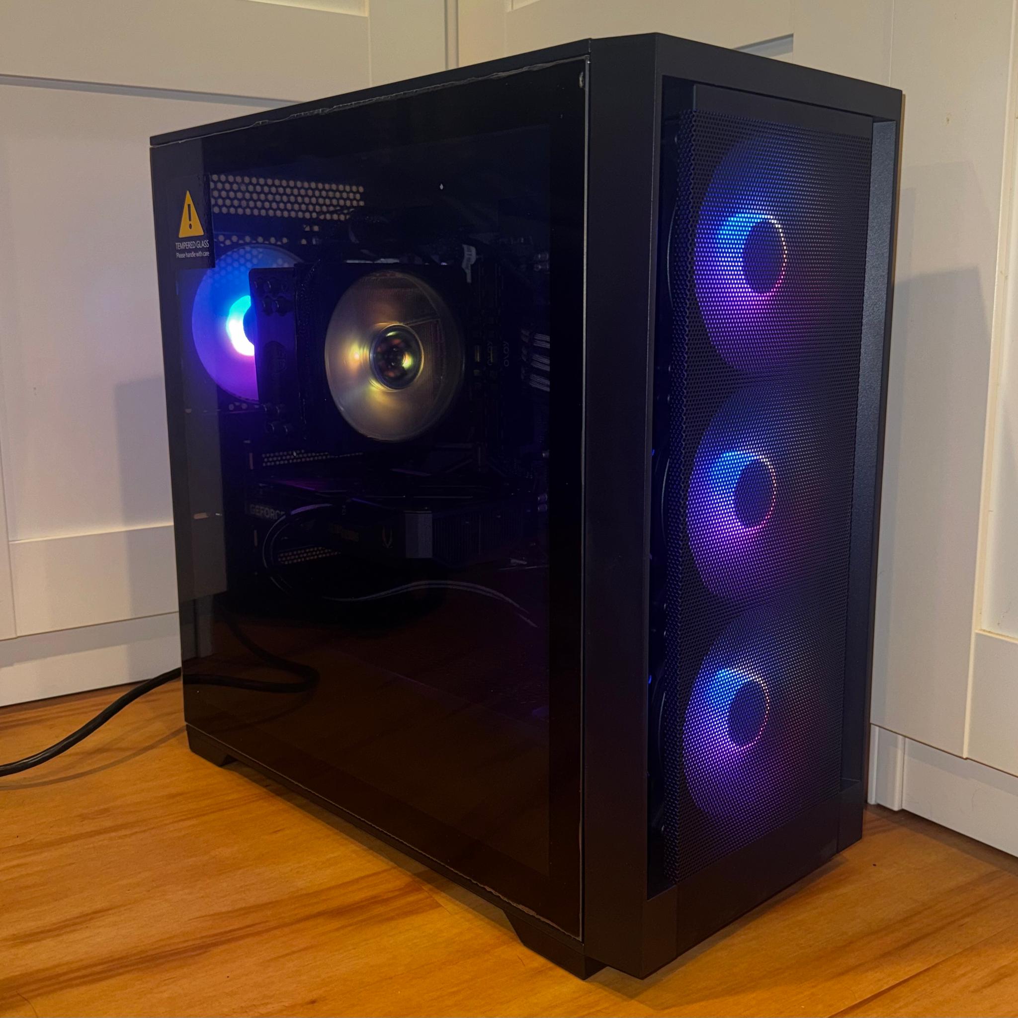 ⚡1440p Power Rig⚡Ryzen 5 5500 | RTX 5060 | 16GB RAM | 512GB SSD | WiFi