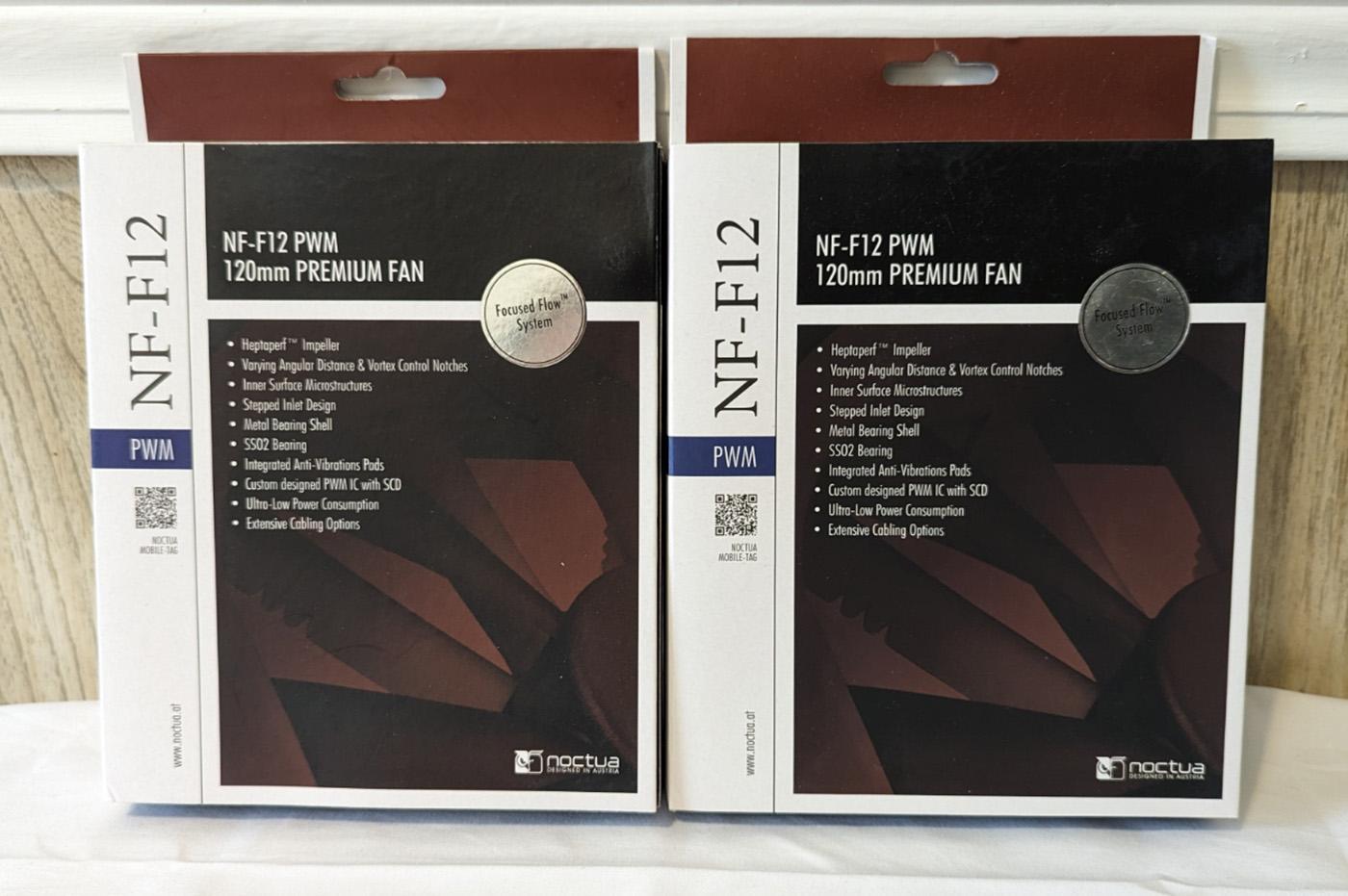 Noctua NF-F12 PWM 120mm Case/Heatsink Fans