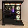 Hematite V 13600K 6800 XT 2TB NVME 32GB DDR5 Liquid Cooled Gaming,Streaming, Editing PC