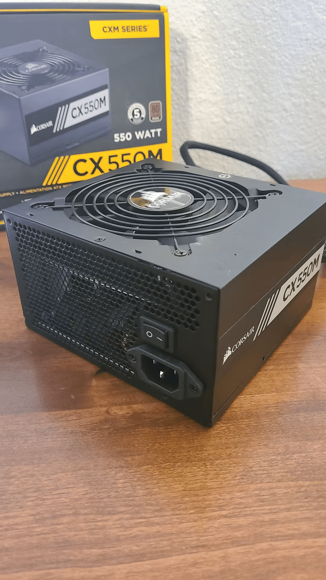 Corsair CX550M 80 plus bronze ATX semi-modular CXM series Power Supply