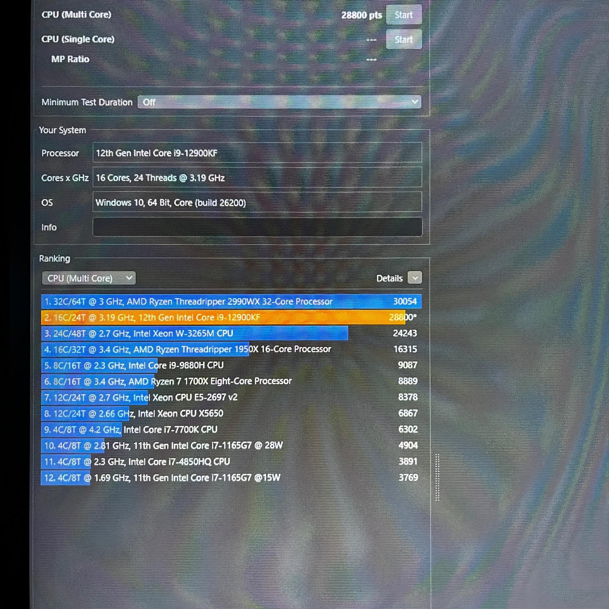 i9-12900KF + Z690 EDGE MPG + 48GB DDR4