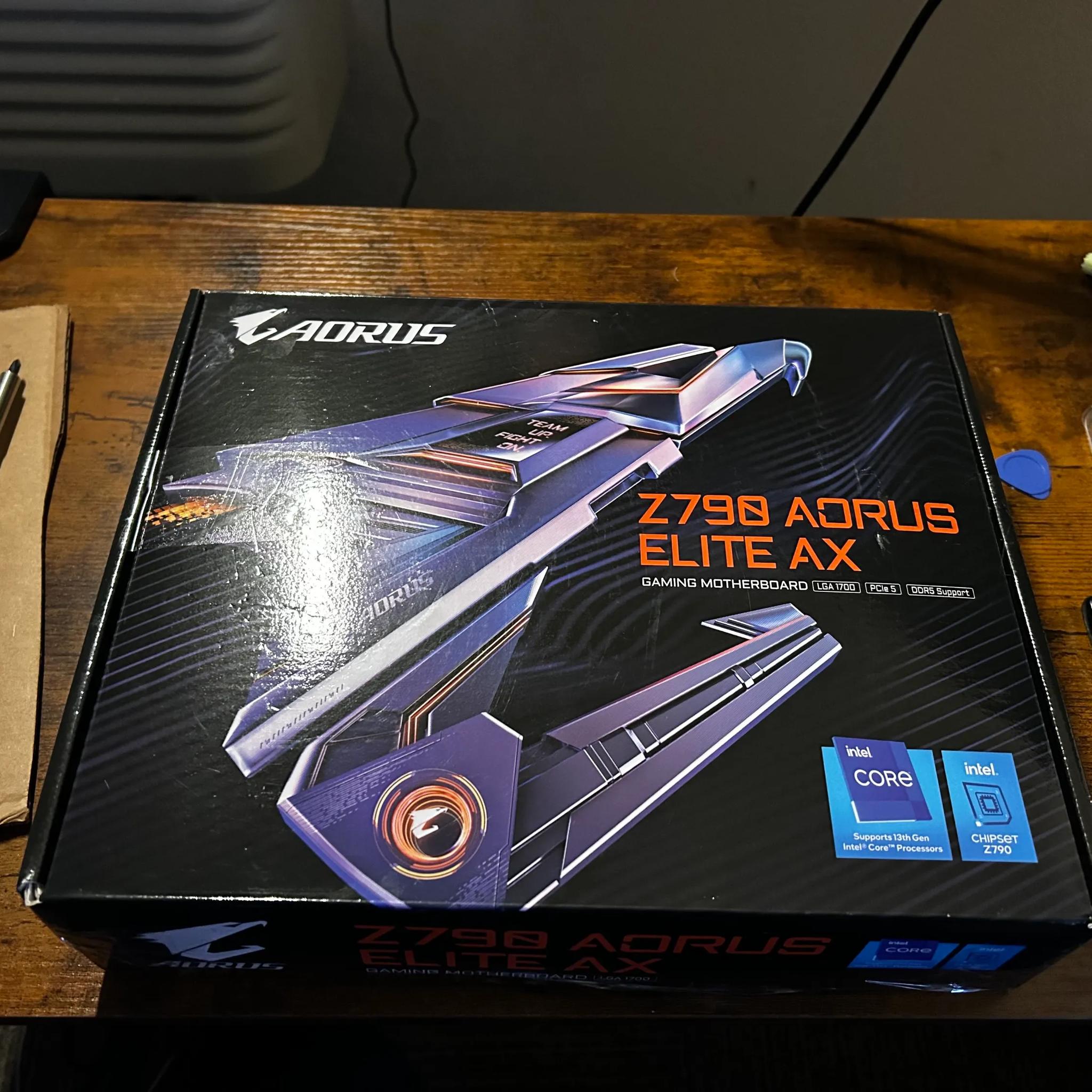 13900KS + Z790 AORUS ELITE AX + 32GB G.Skill 6000mhz DDR5 [CPU/MOBO/RAM] BUNDLE **LIGHTLY USED**