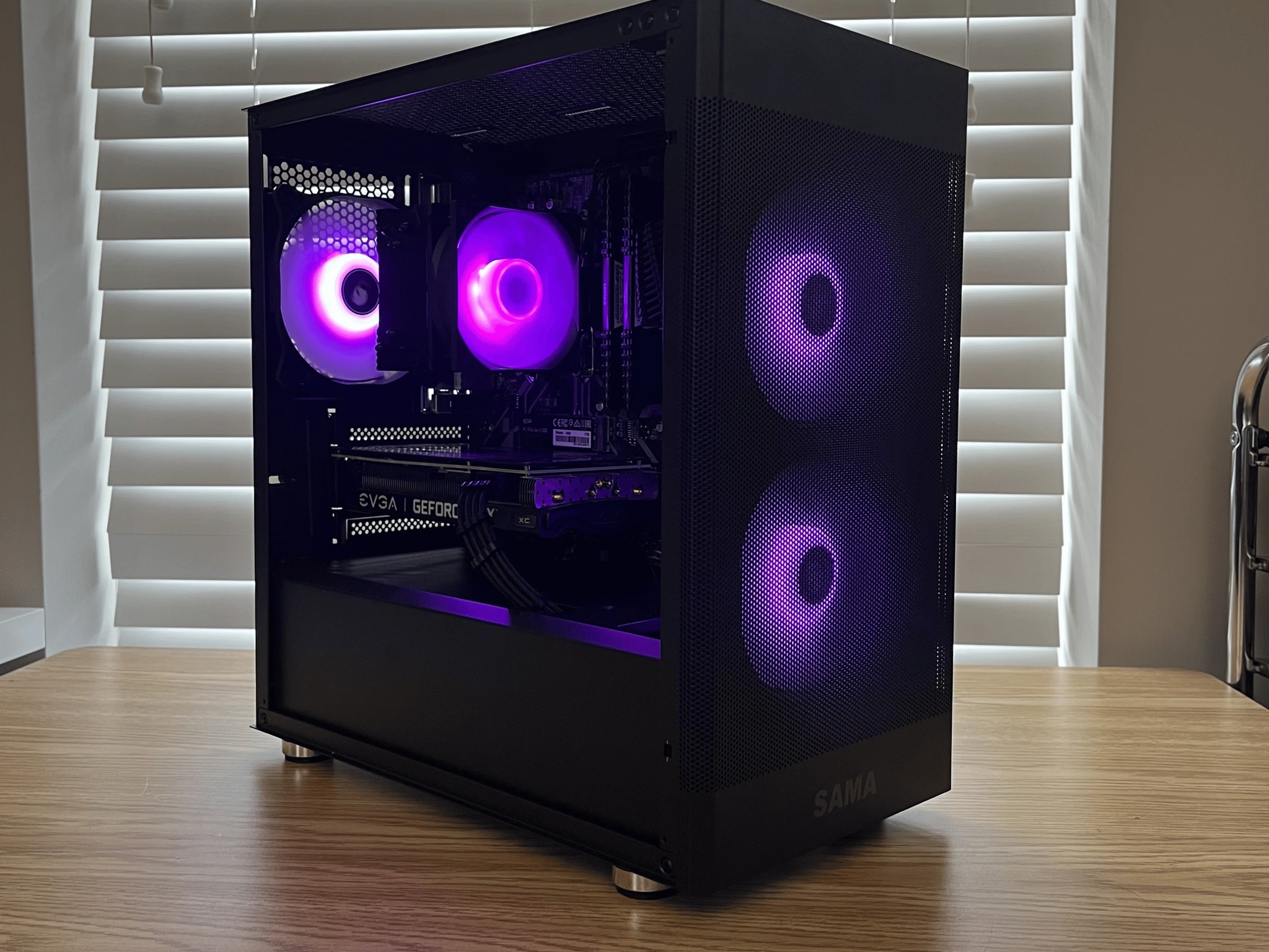 🔥⚫Black RGB Gaming PC | Ryzen 5 3600 | RTX 3060Ti | 32GB DDR4 | WiFi & BT ⚫🔥