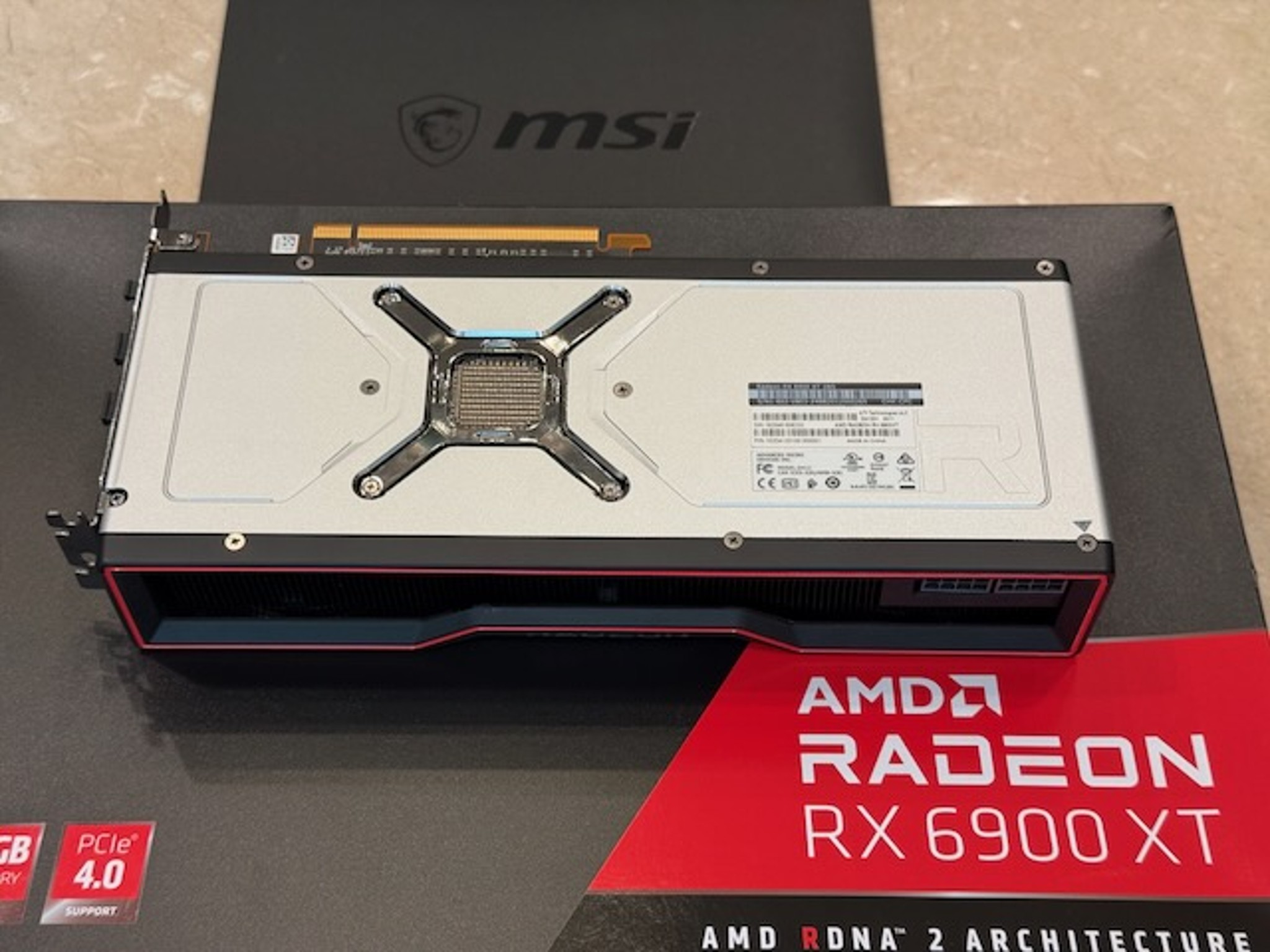 MSI AMD Radeon RX 6900 XT - 16GB GDDR6 - Like New!  In Original Box!