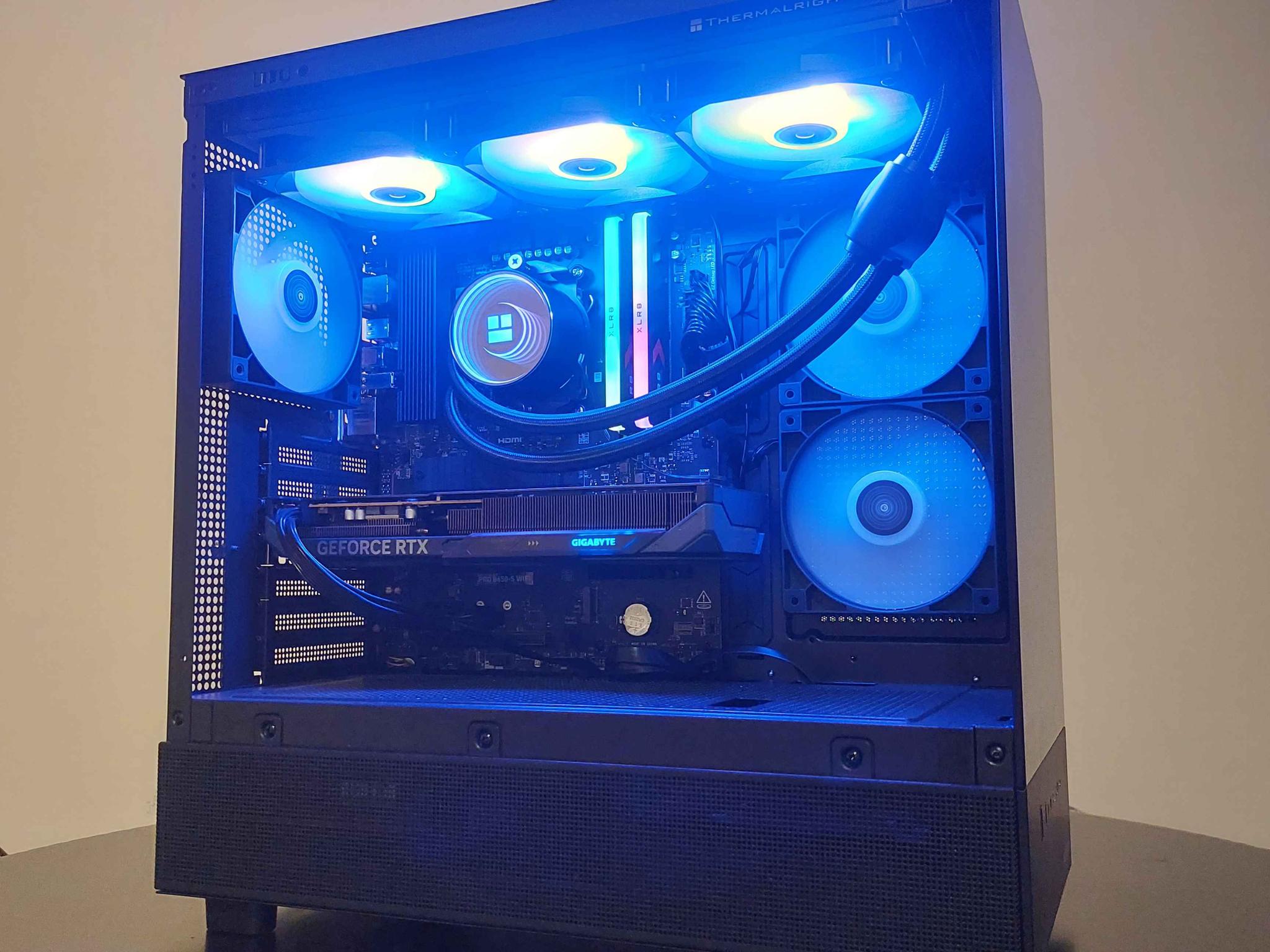 ⚡Performance⚡Ryzen 5 9600x, RTX 5060, 32 GB DDR5 RAM, Custom Built Gaming PC Windows 11