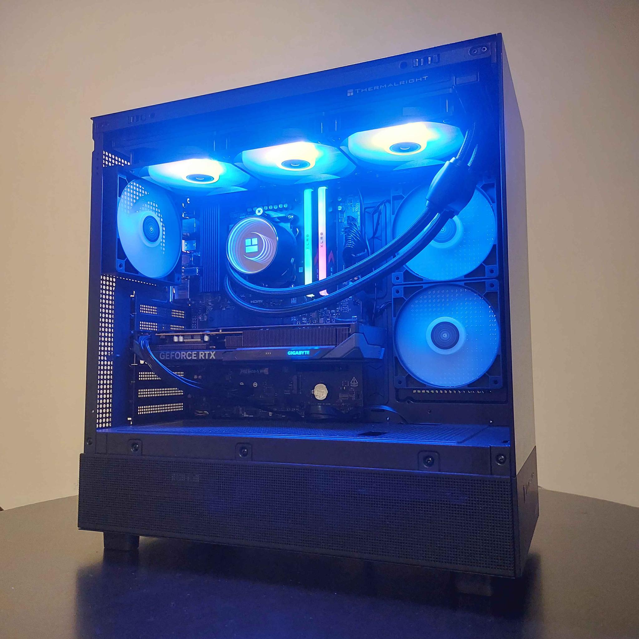 ⚡Performance⚡Ryzen 5 9600x, RTX 5060, 32 GB DDR5 RAM, Custom Built Gaming PC Windows 11