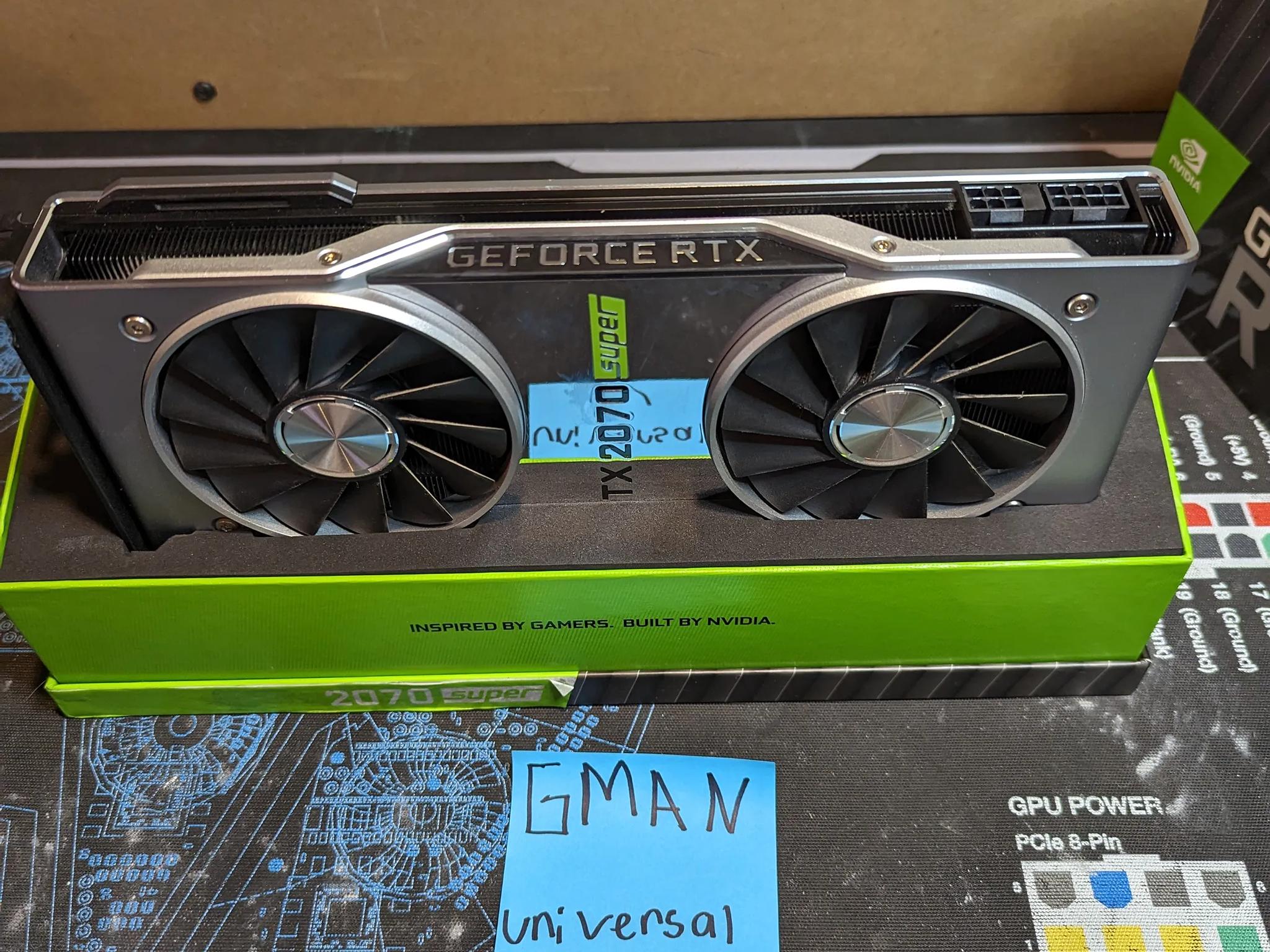 NVIDIA RTX 2070 Super Founders Edition