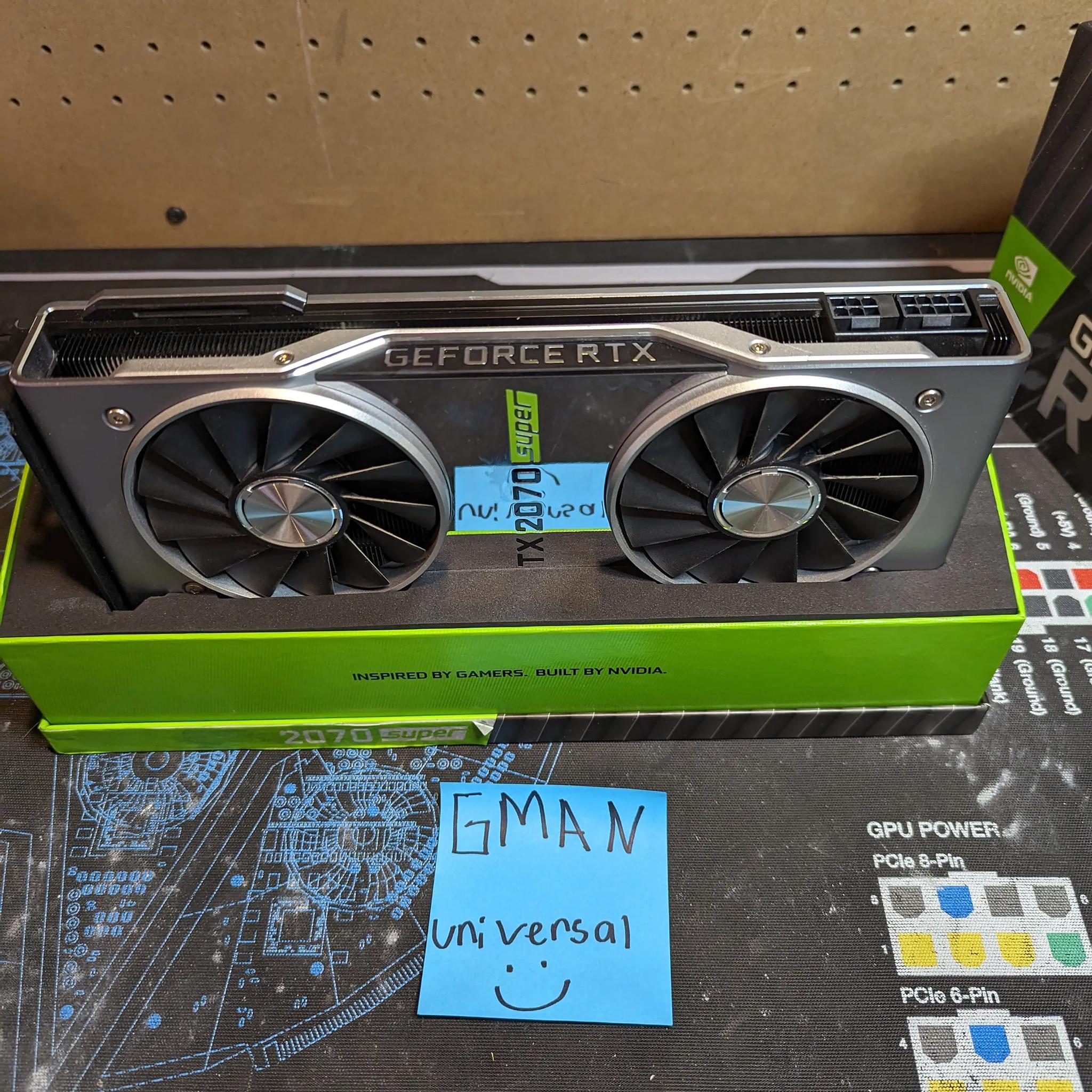NVIDIA RTX 2070 Super Founders Edition