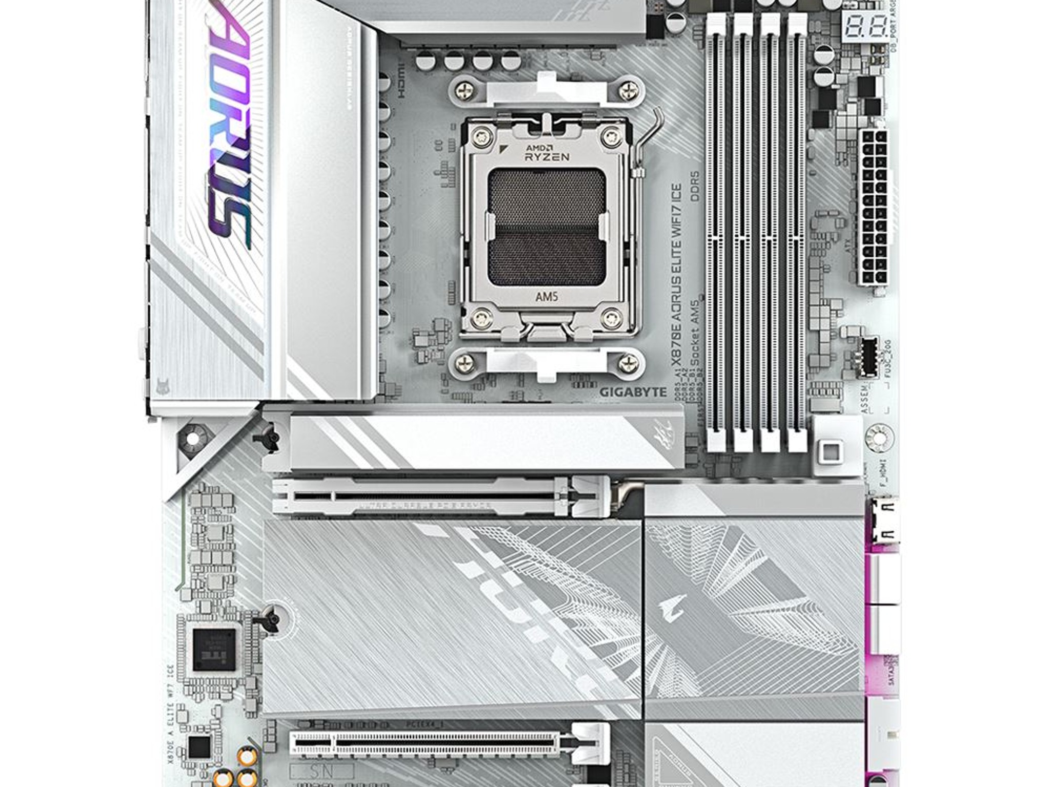 Gigabyte X870E AORUS ELITE WIFI7 ICE