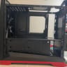 USED - SilverStone ATX Tower Case with 90-Degree Motherboard Rotation Black & Red CS-RVX01BR