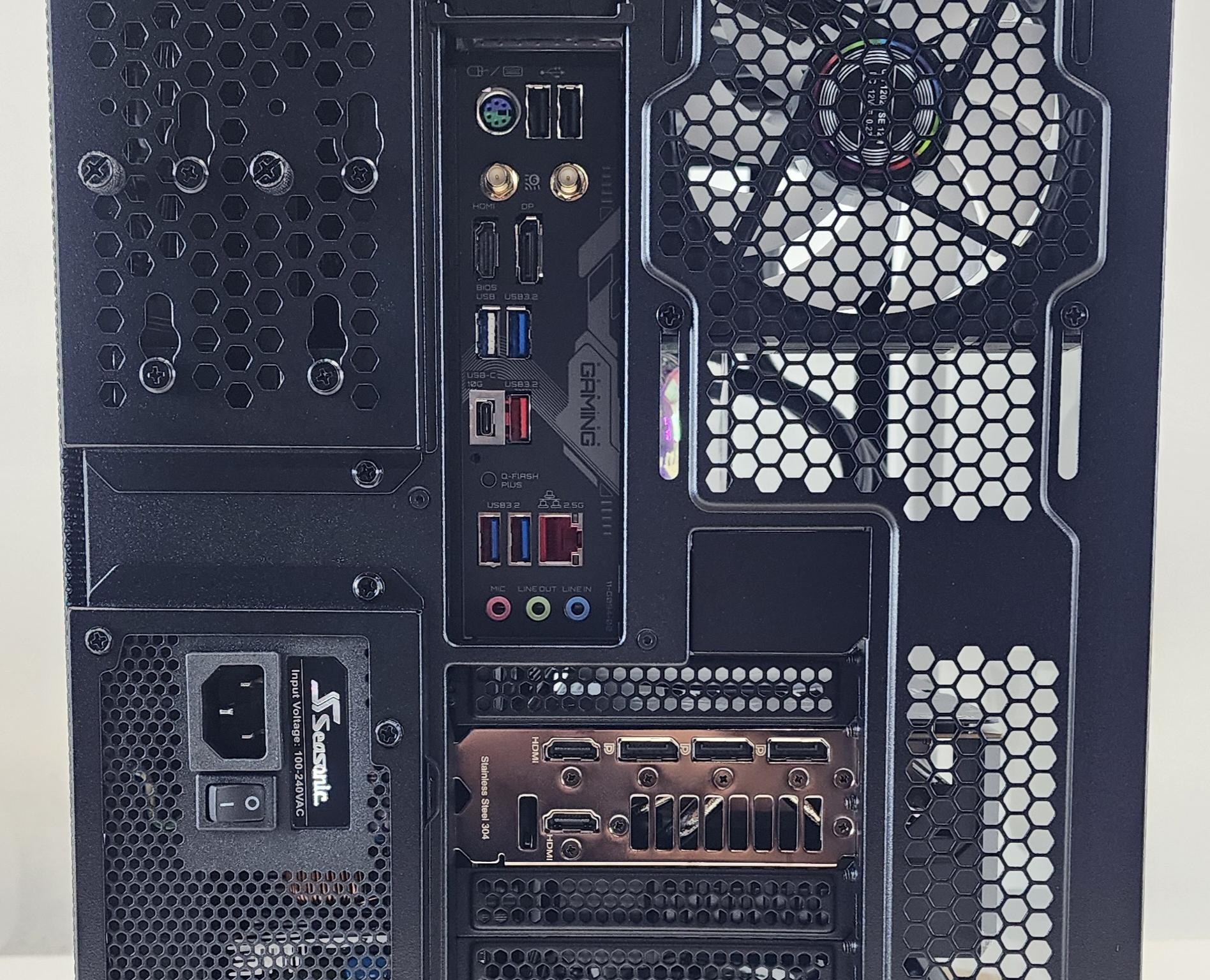 Gaming PC Ryzen 7 9800X3D 32GB RAM 2TB SSD RTX 4080 16GB Windows 11 Computer