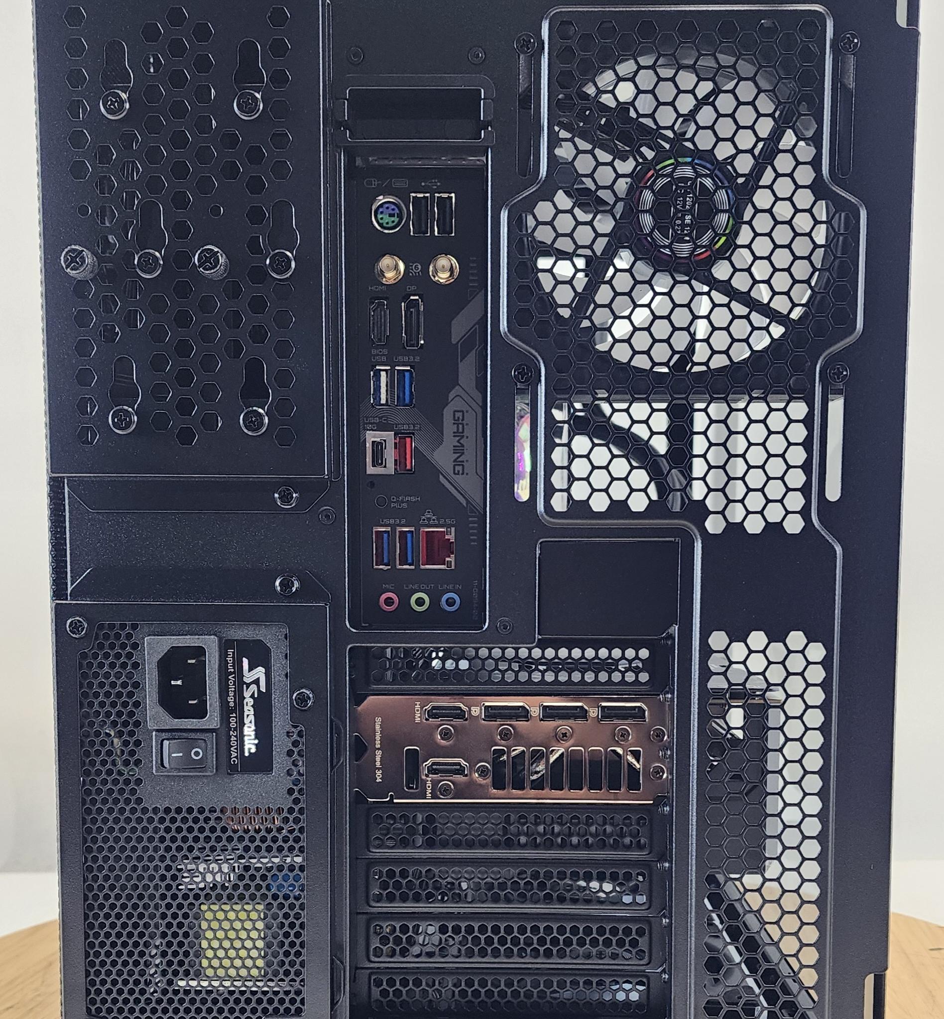 Gaming PC Ryzen 7 9800X3D 32GB RAM 2TB SSD RTX 4080 16GB Windows 11 Computer