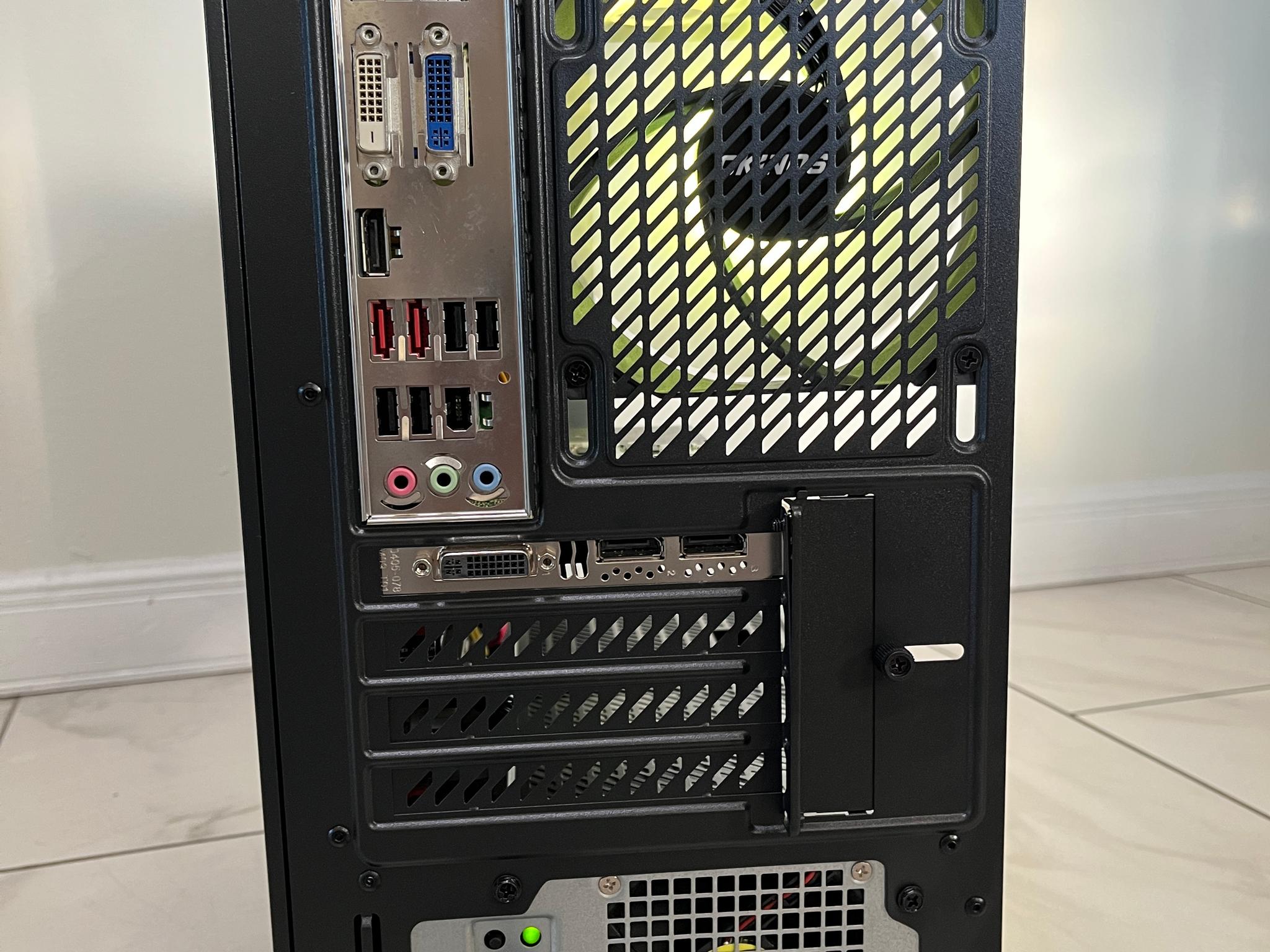 Super Budget Gaming PC - Intel i5-2320, NVIDIA 4GB GPU, 12GB RAM, 560GB Storage, w/ Wi-Fi & BT