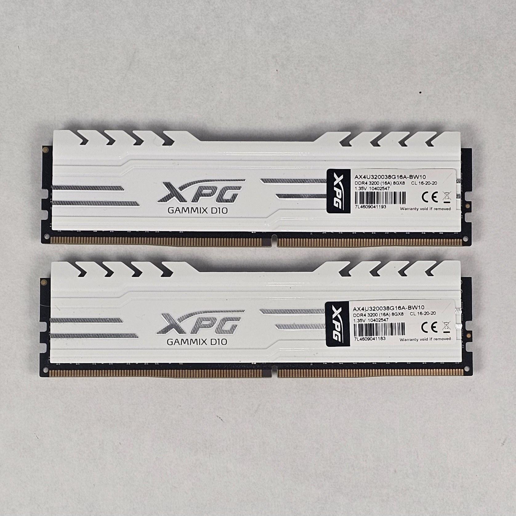16GB DDR4 (2x8GB) CL16 3200MT/s ADATA XPG Gammix D10