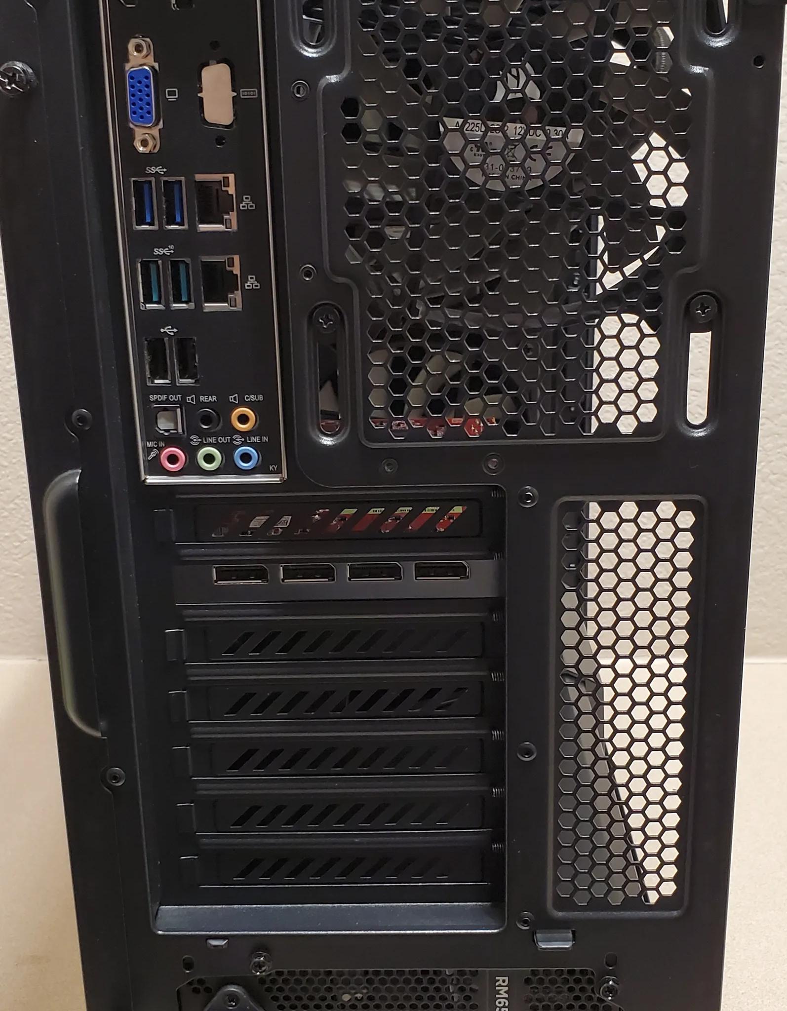 Custom PC Intel i7-8700K @3.7Ghz | AMD FirePro W5100 4GB | 16GB DDR4 RAM | 500GB NVME | Win11 ProSSD