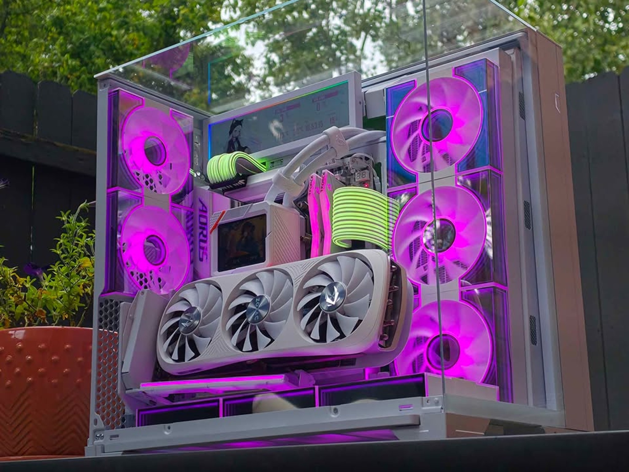 🪩"Mirrors"🪩High End Gaming PC • RTX 4080S, Ryzen 7, 32GB DDR5, SSD • Plug n' Play Ready