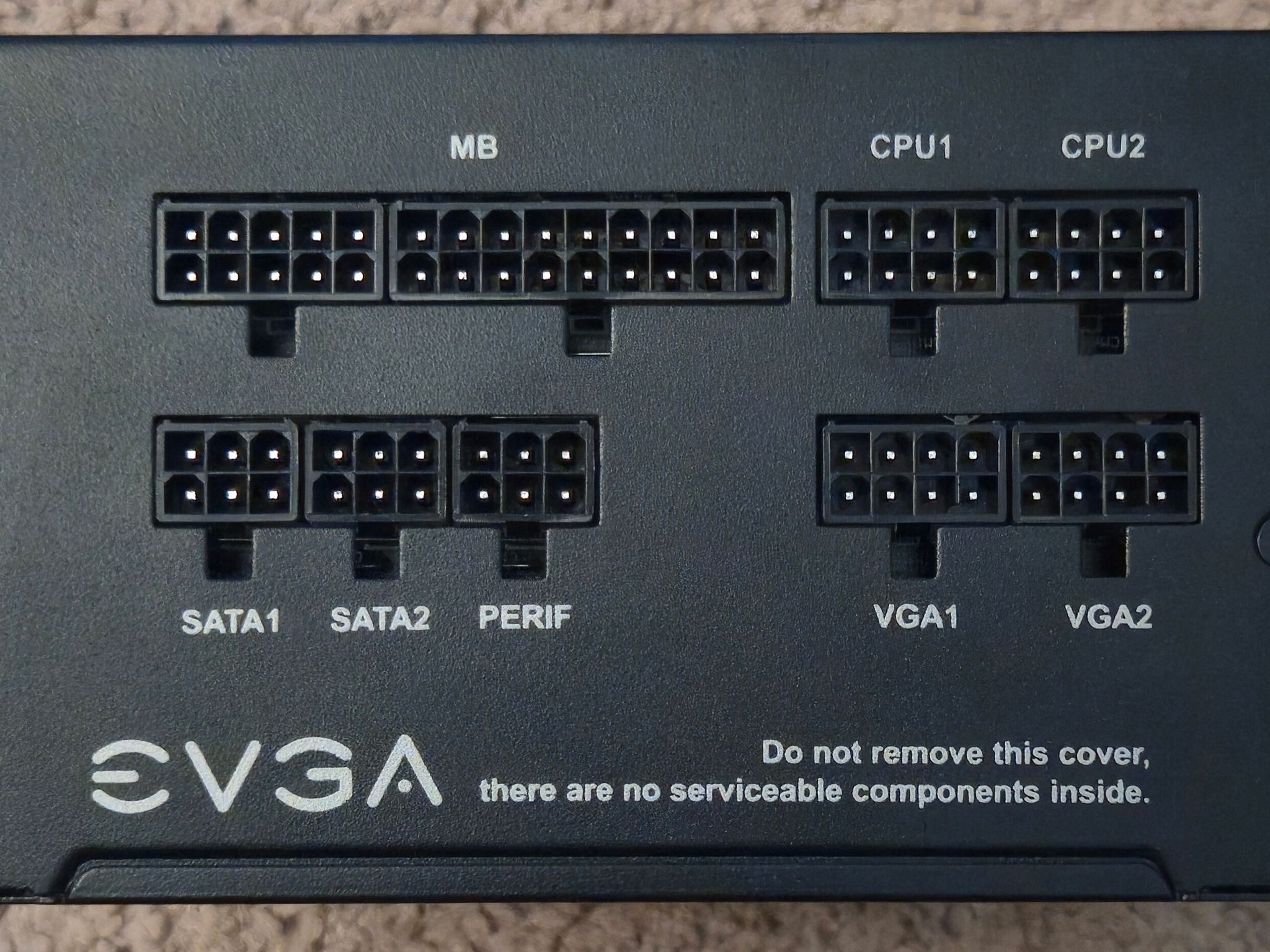 EVGA 750 B5 ATX PSU 80 Plus Bronze w/ Cables