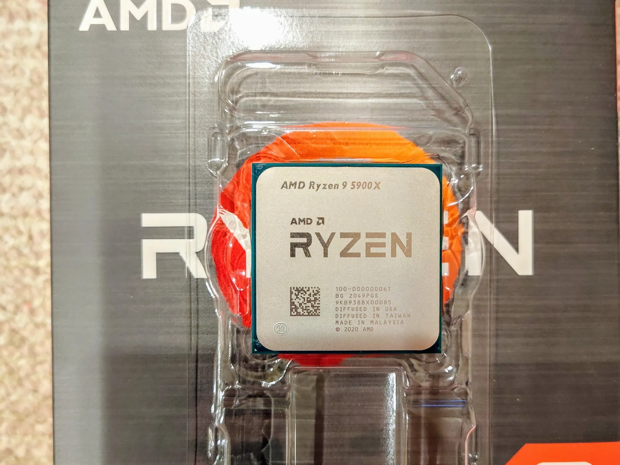 AMD Ryzen 5900X Zen 3) 12 Core 3.7GHz Socket AM4 CPU