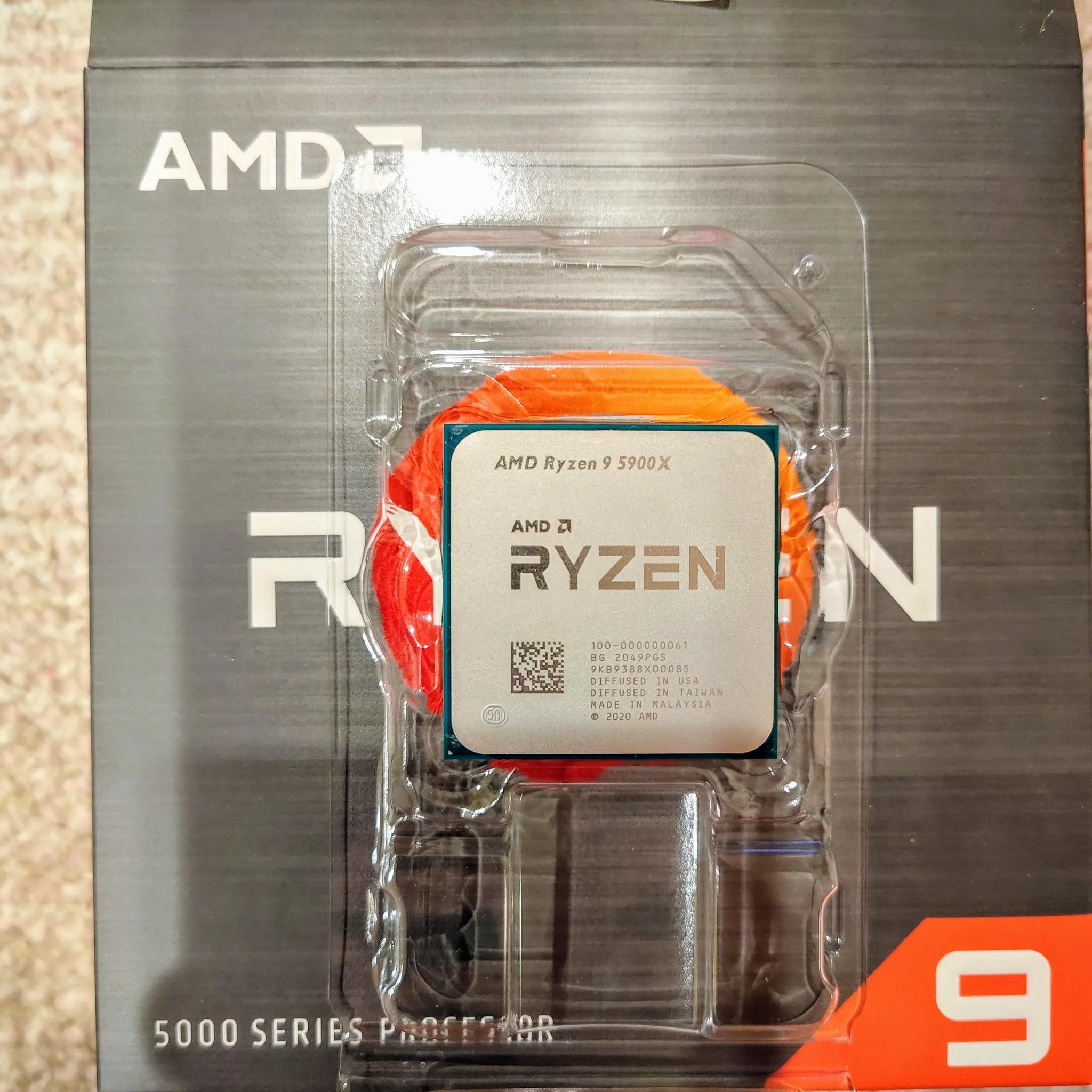 AMD Ryzen 5900X Zen 3) 12 Core 3.7GHz Socket AM4 CPU