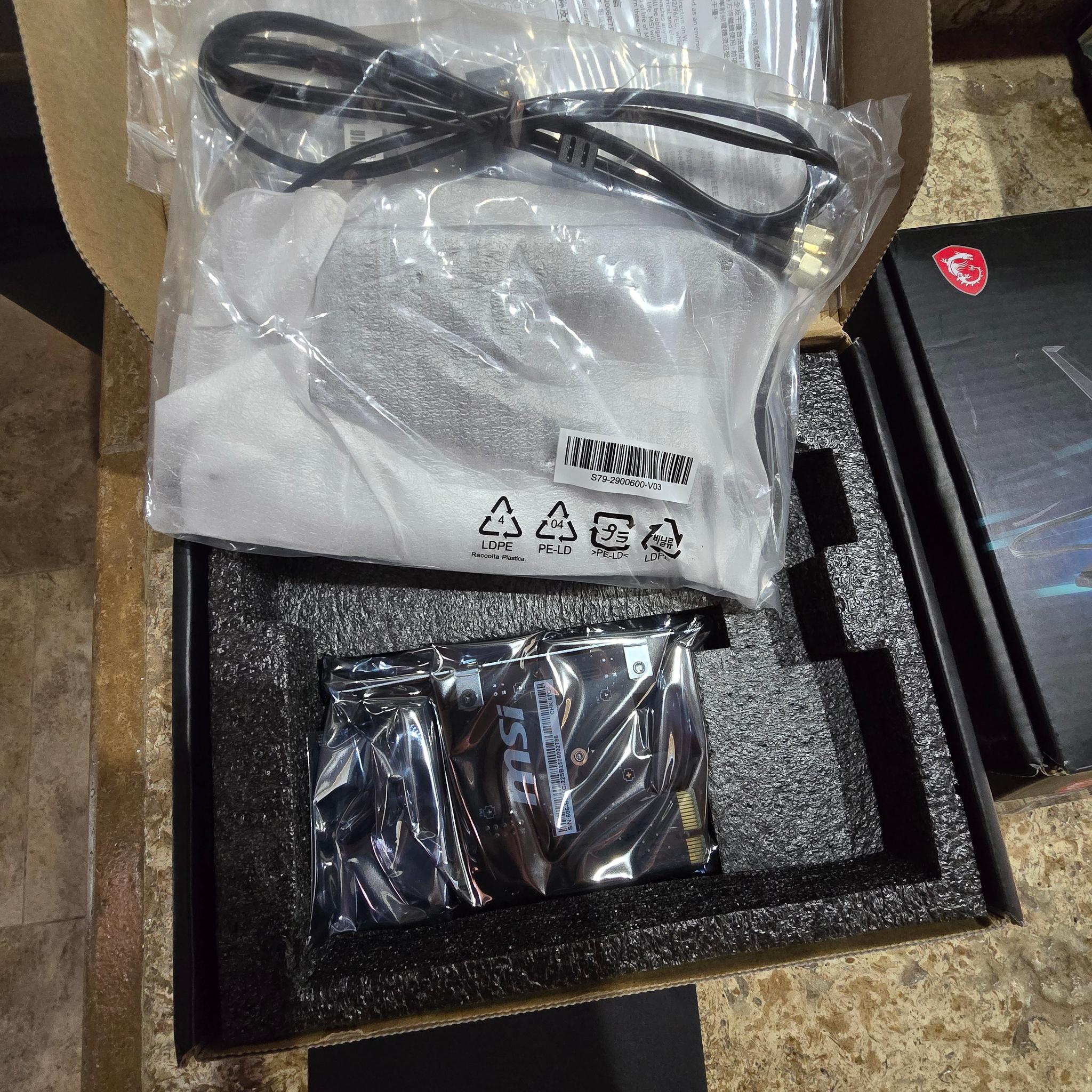 MSI Herald-BE WI-FI 7 MAX Wi-Fi 7 802.11BE Bluetooth 5.4 PCIe Multi-Link Operation Technology