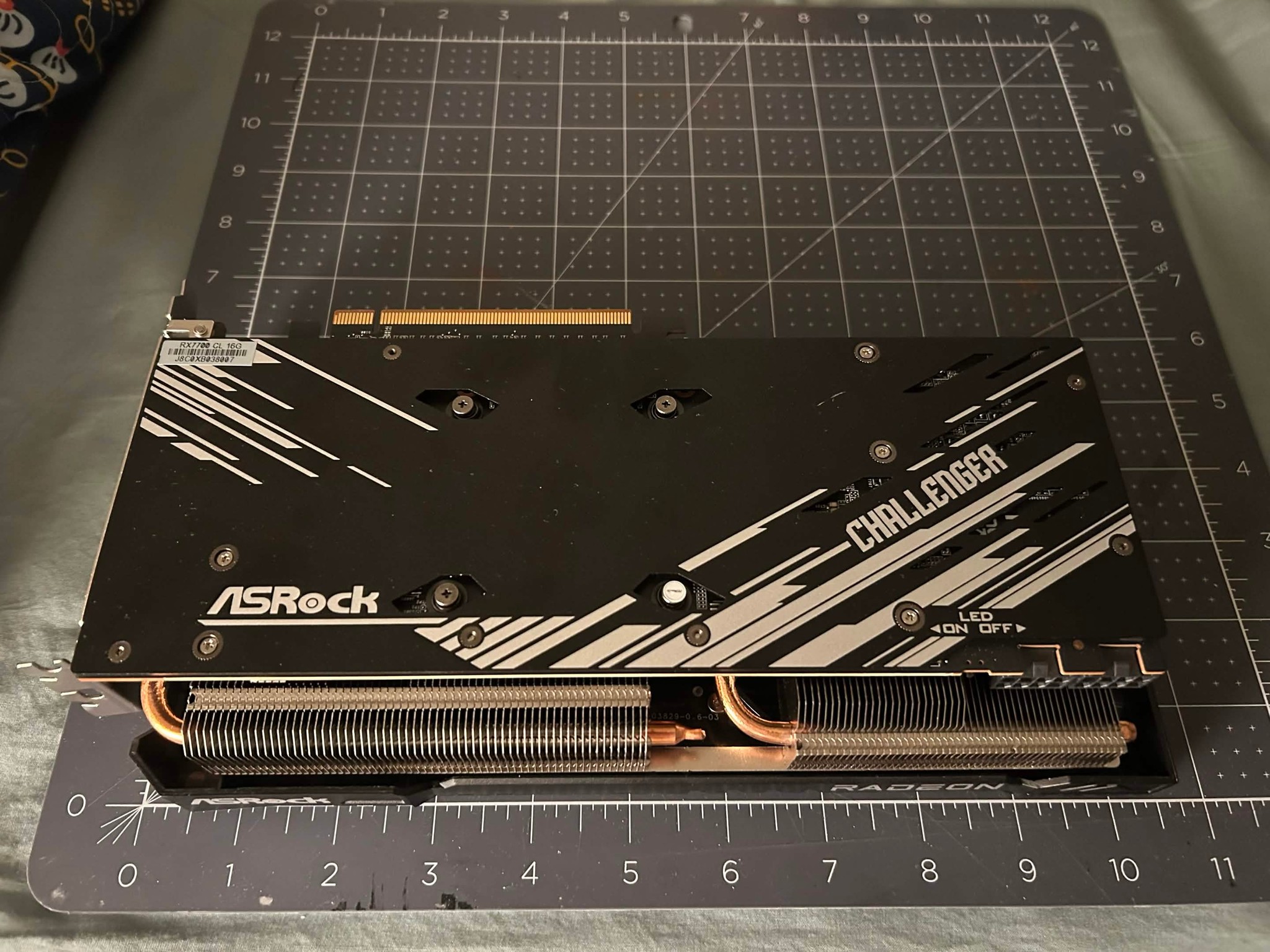 Asrock Challenger RX 7700 16gb GDDR6 256-bit (Non-XT, OEM)
