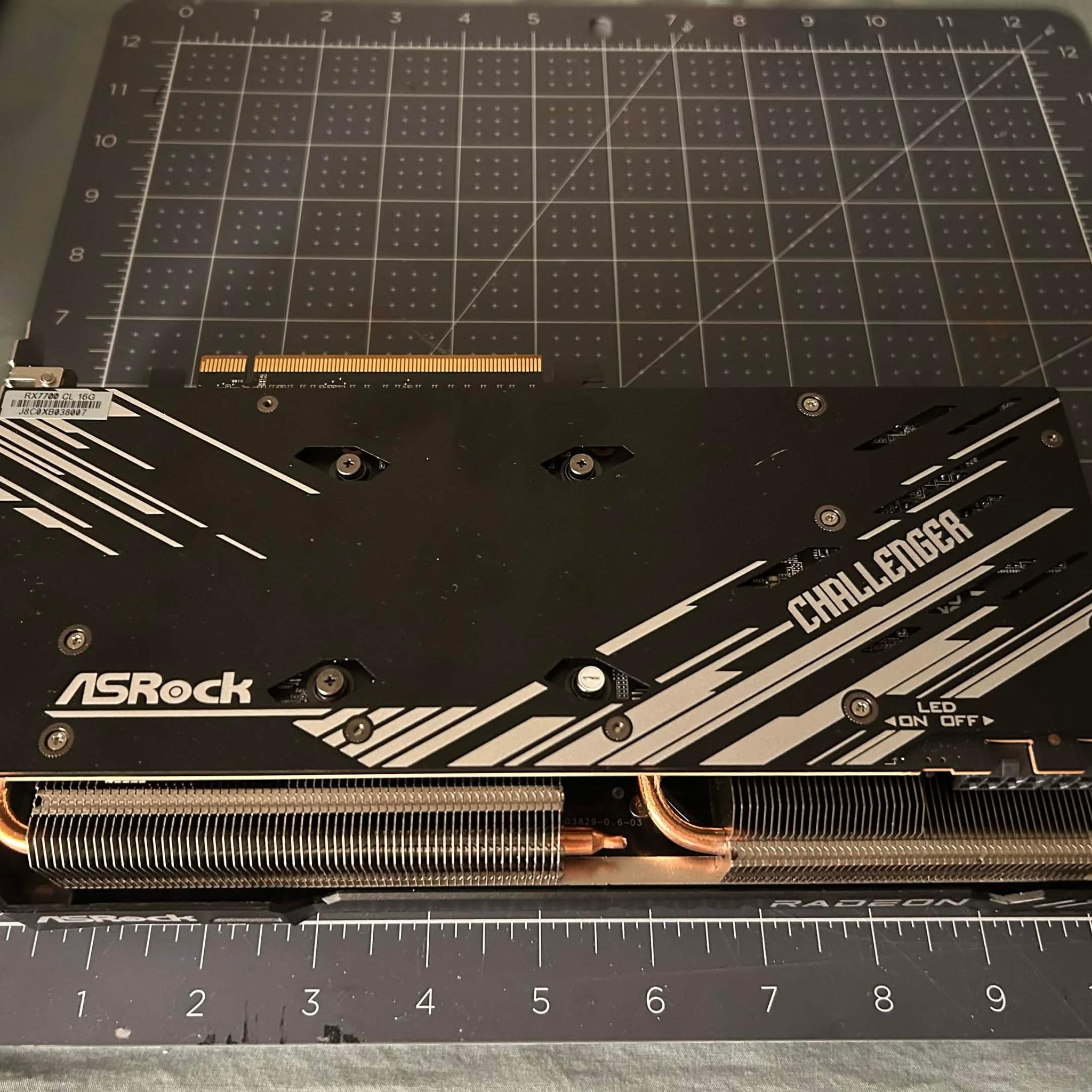 Asrock Challenger RX 7700 16gb GDDR6 256-bit (Non-XT, OEM)