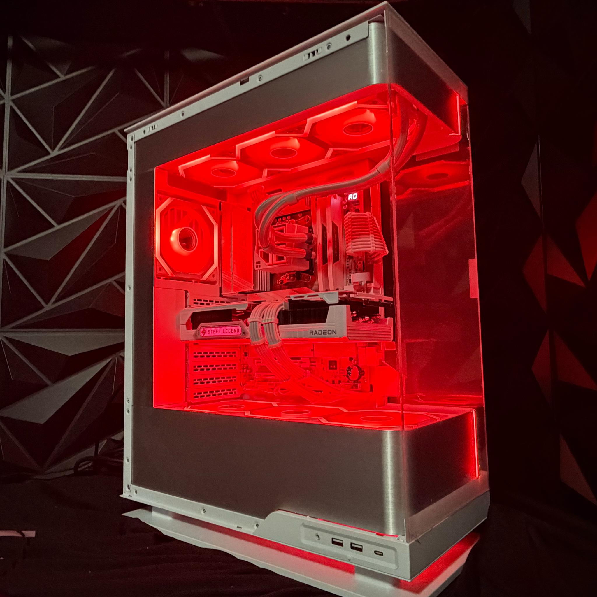 🥛❄️ ARCTIC MILK ❄️🥛👑 Ryzen 9 7900X| RX 9070XT| 32 GB DDR5| 2.75 TB NVMe| 850W PSU