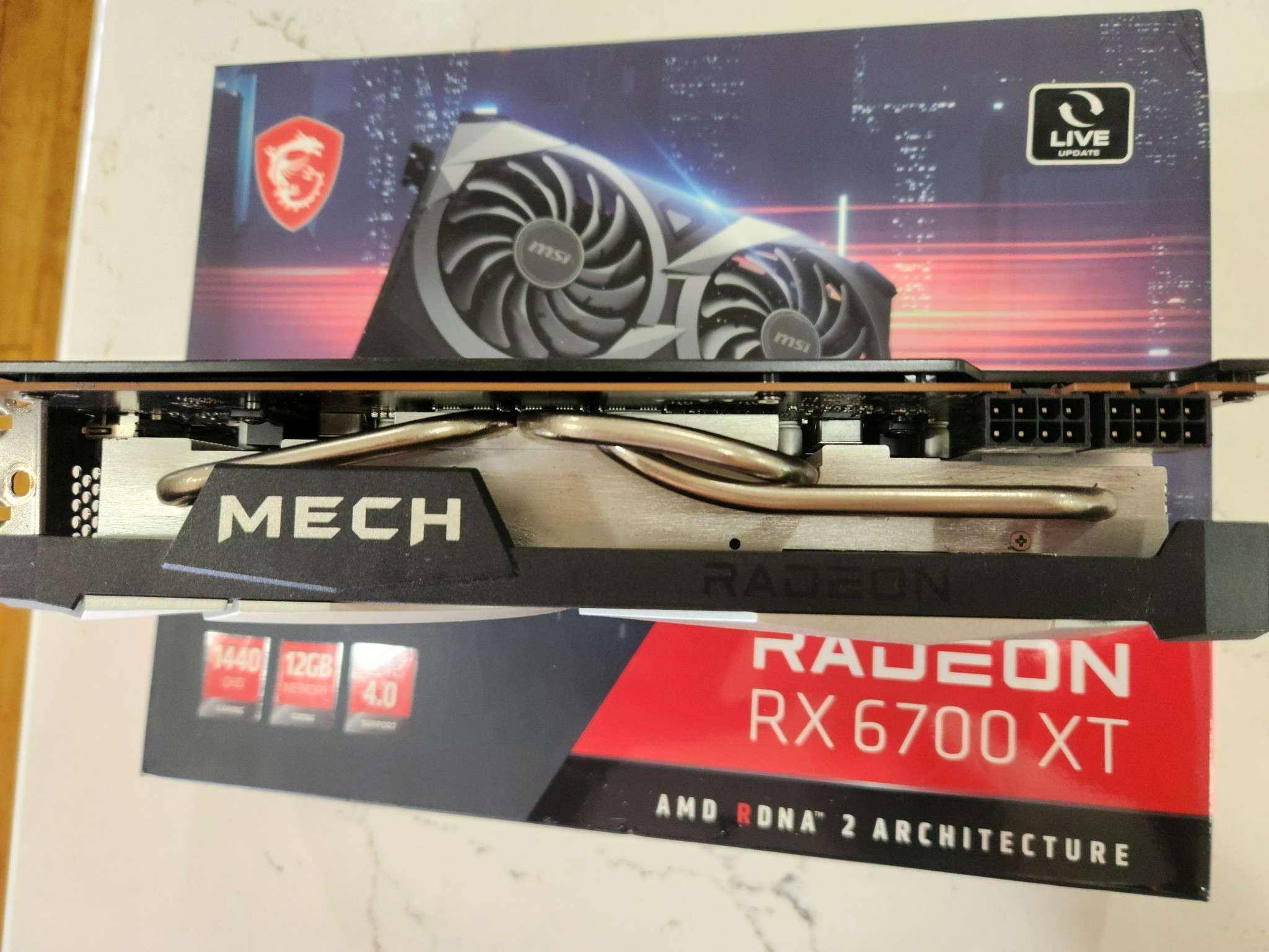 OPEN BOX MSI Mech 2x AMD Radeon RX 6700 XT 12gb GDDR6