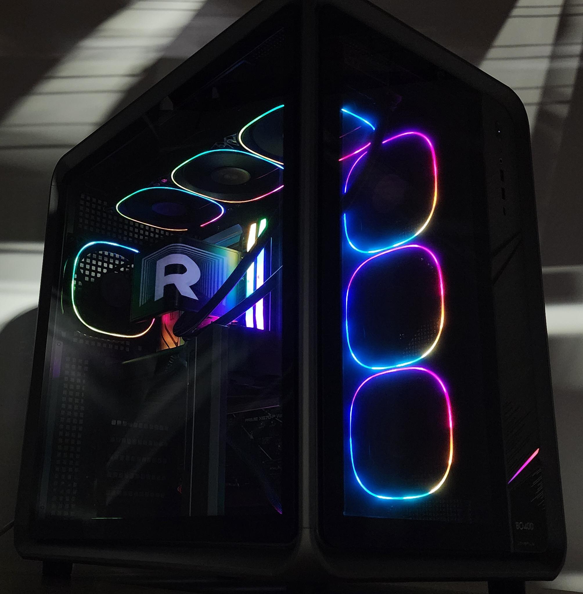 Gaming PC Ryzen 7 9800X3D 96GB RAM 4TB SSD RTX 5090 32GB Windows 11 Computer