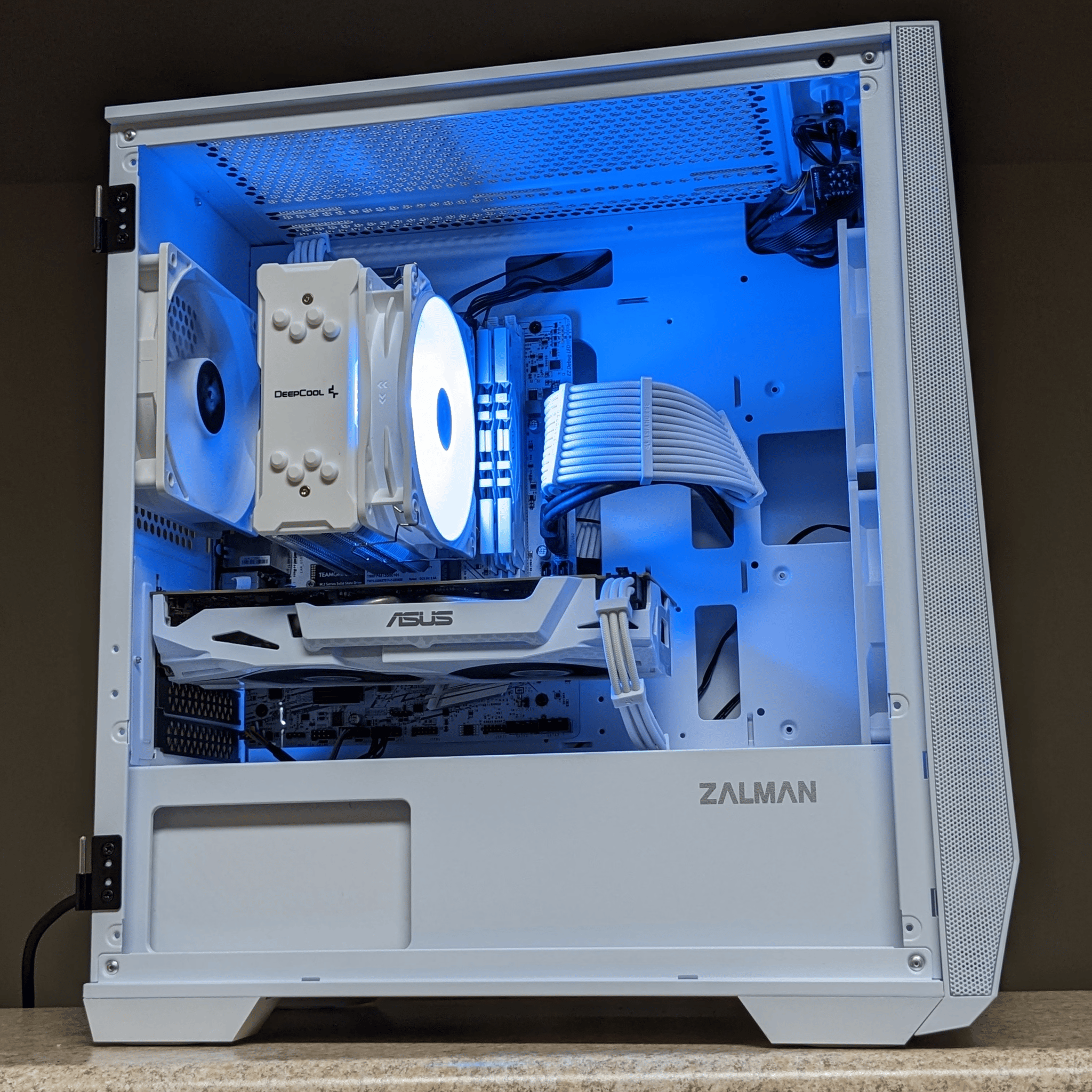 Budget All White Intel Gaming PC - Intel Core i5 8500 - GTX 1060 6GB
