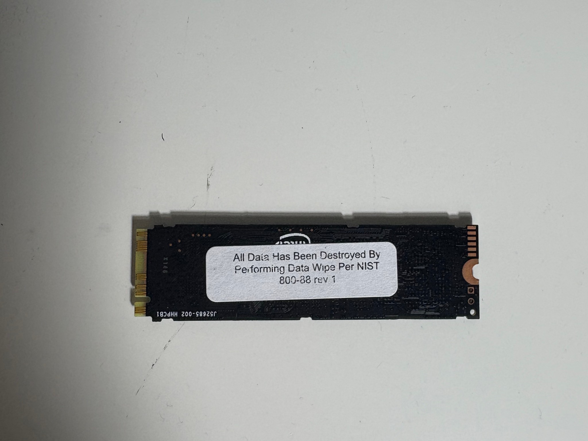 Intel 256GB Gen3.0x4 NVMe SSD