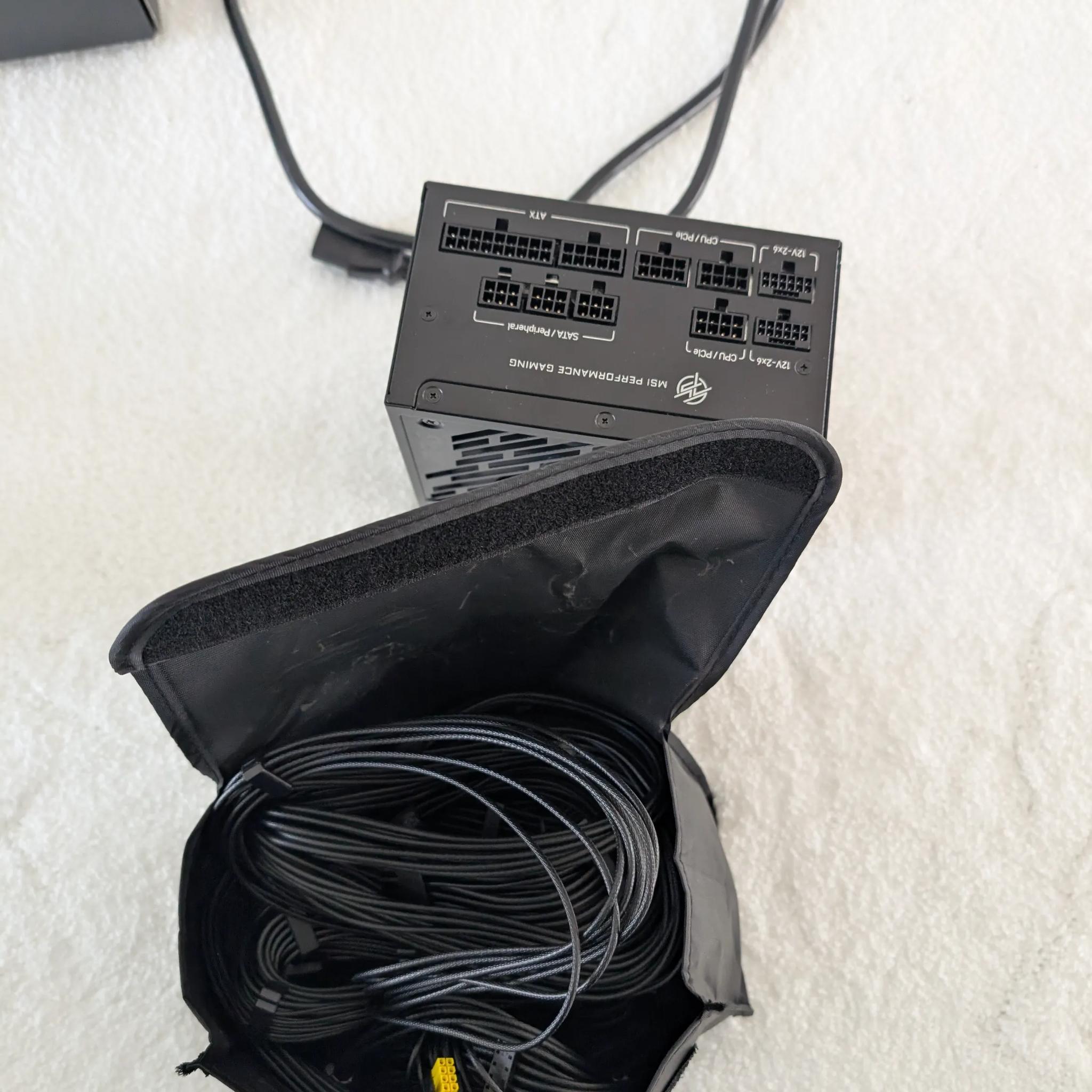 MPG A1000GS PCIE5 1000W Power Supply