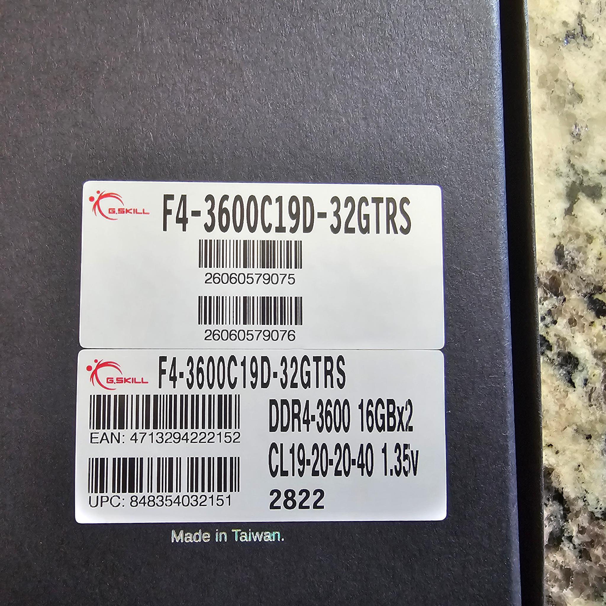 G.SKILL TridentZ Royal 3600c19
