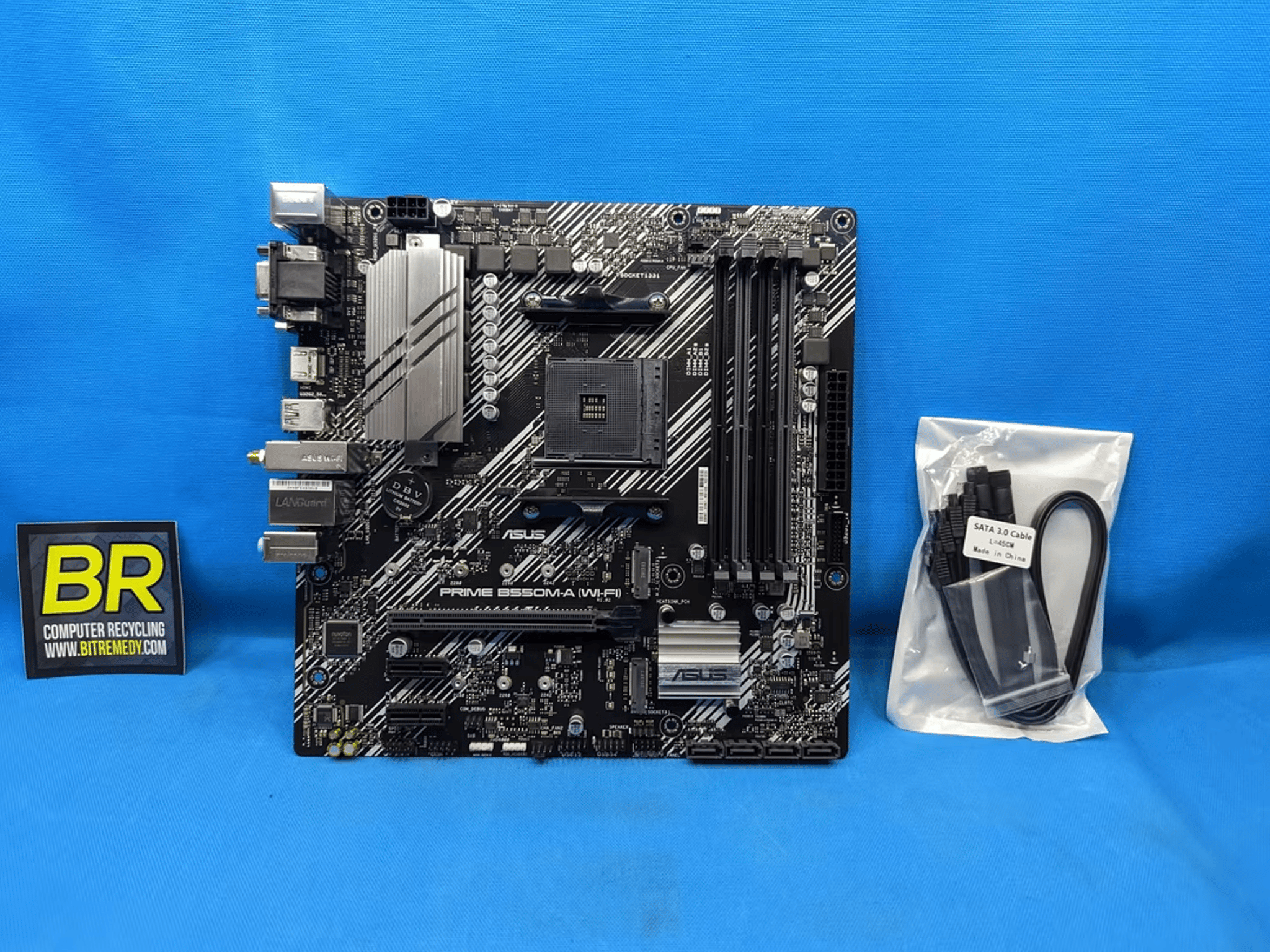 ASUS Prime B550M-A WIFI mATX Micro ATX AM4 Motherboard DDR4 *No IO Shield*