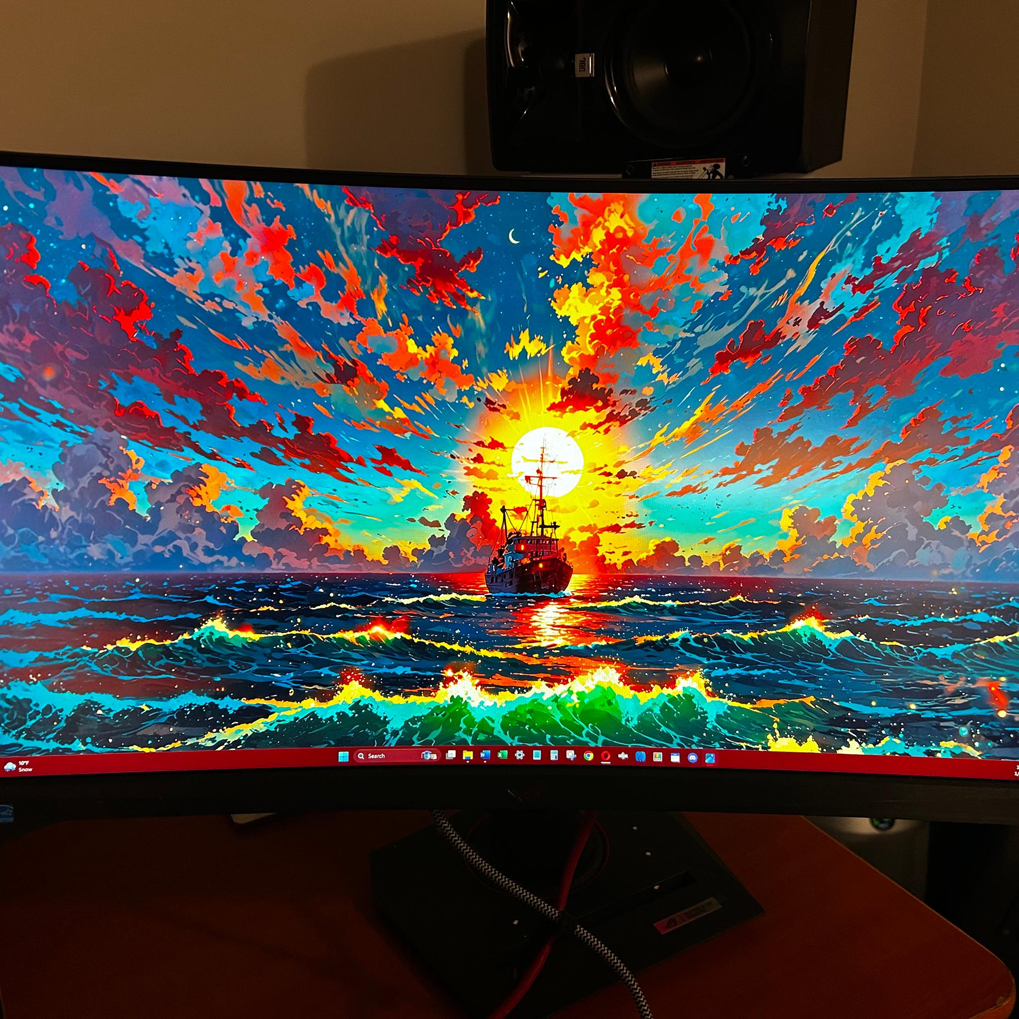 ASUS ROG Strix 27" 2K QHD (2560 x 1440) 280Hz Curved Gaming Monitor (XG27WCMS)