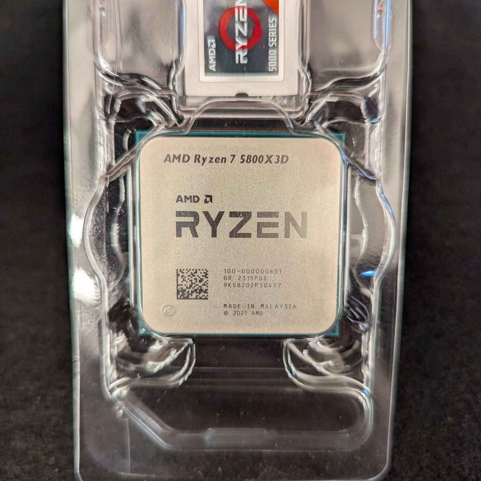 ⚡ AMD Ryzen 7 5800X3D – Ultimate Gaming CPU | Fast & Well-Maintained 🔥
