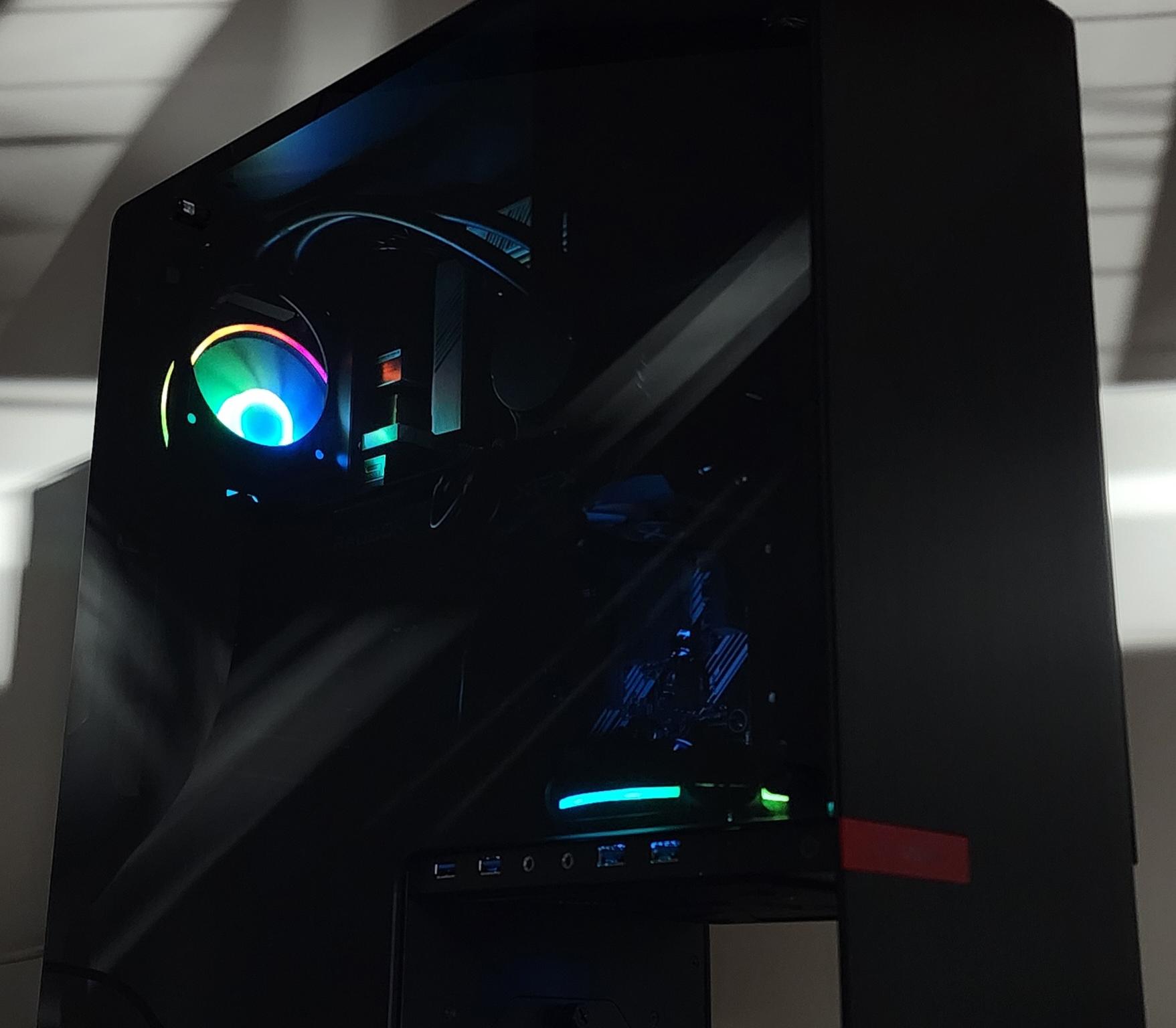 Gaming PC Ryzen 7 5700X 16GB RAM 500GB SSD RX 6700 10GB Windows 11 Computer