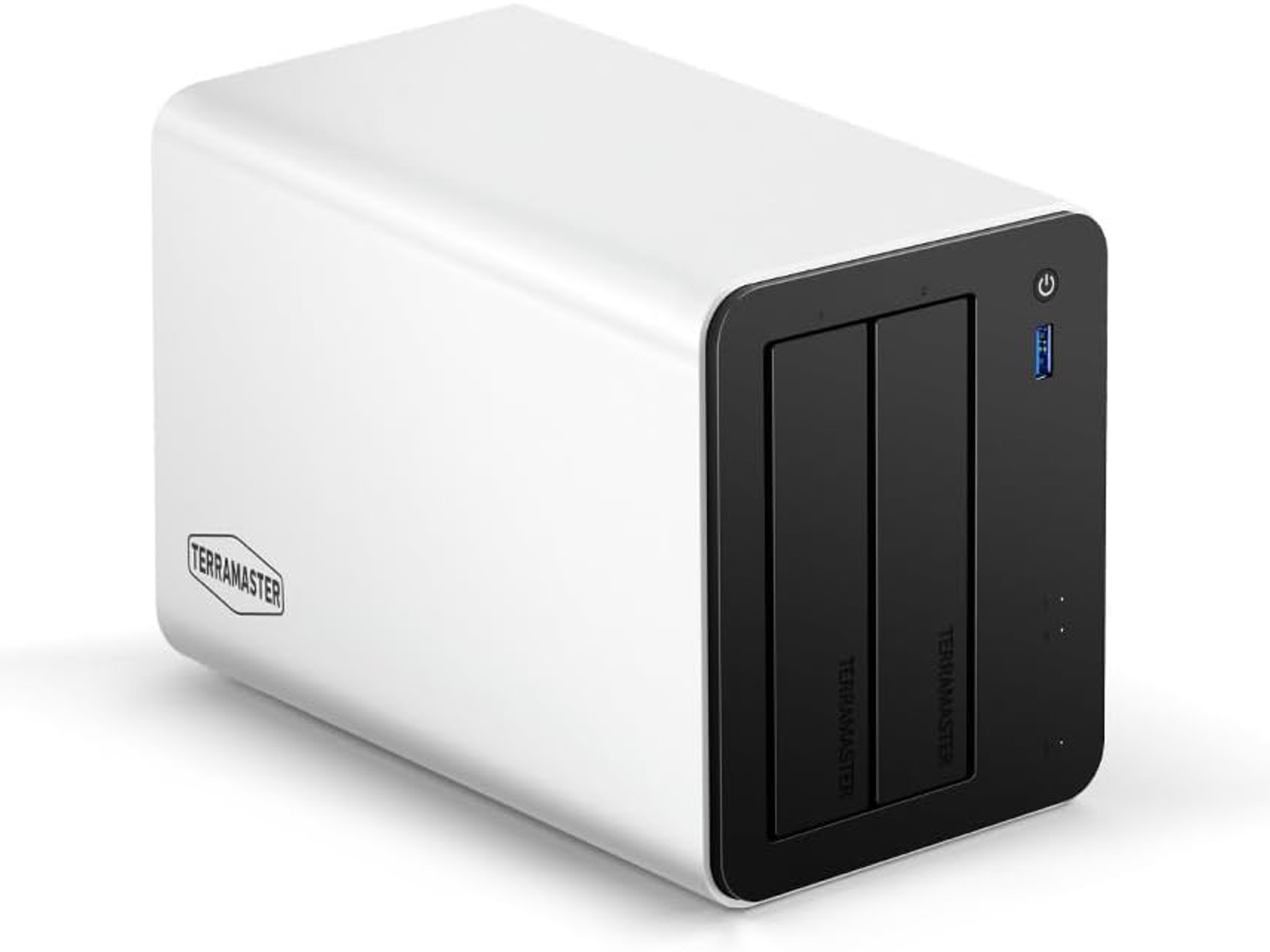 TERRAMASTER F2-425 Plus NAS Storage - 2Bay Intel N150 Quad-Core CPU, 8GB RAM DDR5, 5GbE LAN x 2