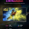 2.5K Portable Monitor, 16" 2520x1680 QHD USB-C HDMI