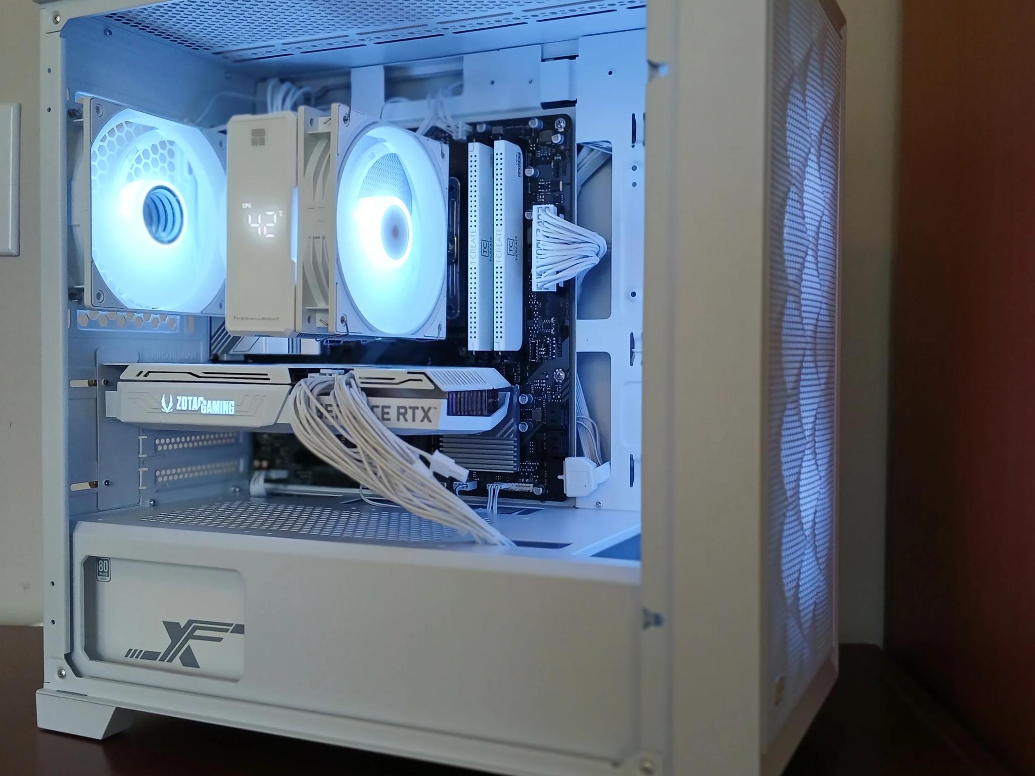 All-White AM5 | RTX 3070 | Ryzen 5 7500F | 32GB RAM