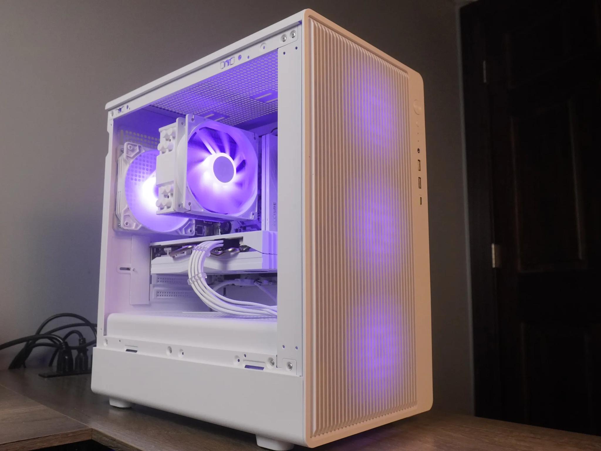 🤍ALL WHITE🤍 Starter GAMING MACHINE 🧡RX 580 2048SP 🧡 Ryzen 5 5500 | 32GB | 1TB...