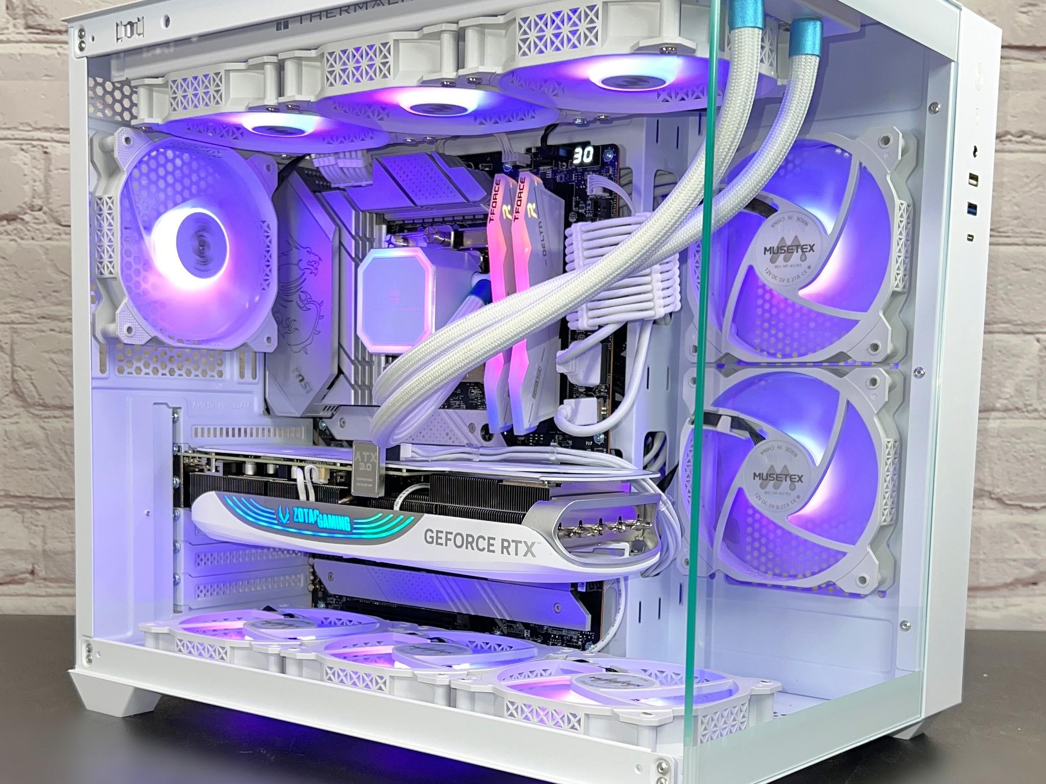 Intel 13600K RTX 4070 TI 32GB DDR5 2.5TB M.2 SSD Wifi 6E Bluetooth Win 11 Pro Gaming/Streaming PC