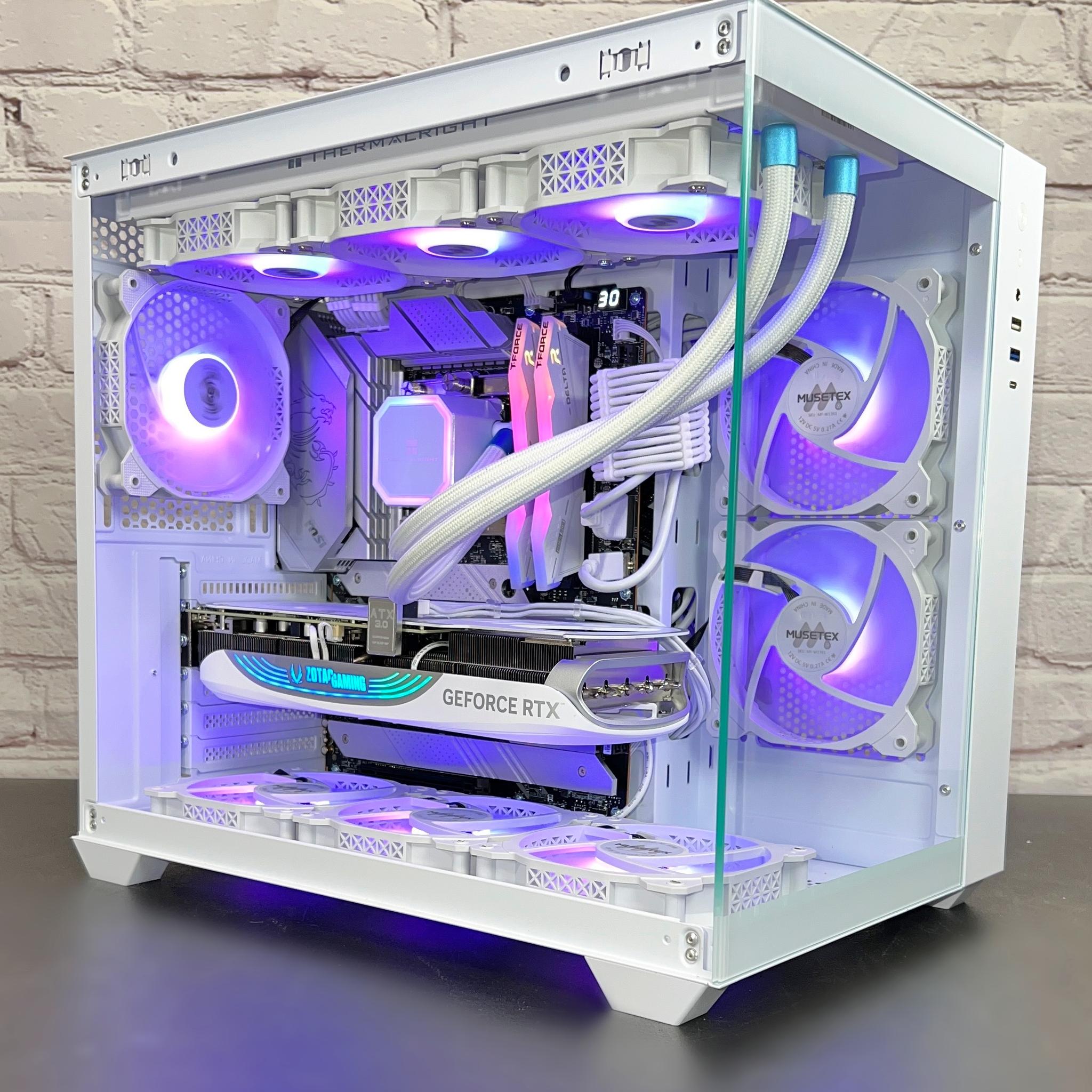 Intel 13600K RTX 4070 TI 32GB DDR5 2.5TB M.2 SSD Wifi 6E Bluetooth Win 11 Pro Gaming/Streaming PC