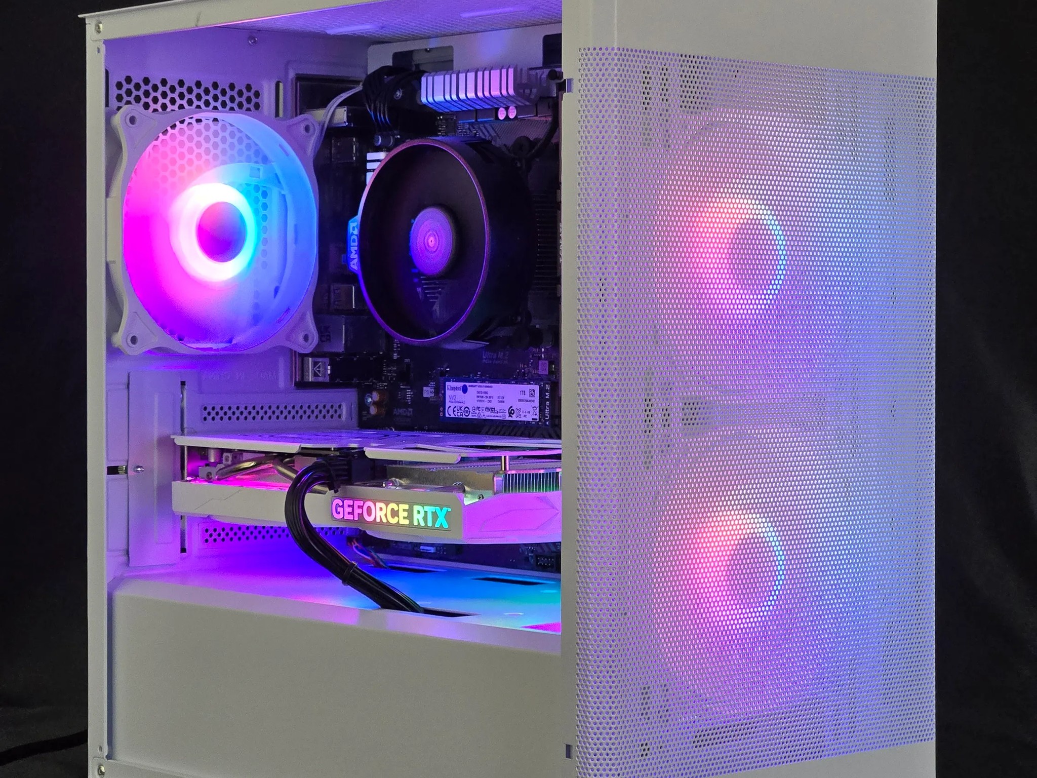 Serpent Plus Gaming PC-Ryzen 5 5500- NVIDIA GeForce RTX 4060- 1TB M.2 SSD- 16gb DDR4 RAM